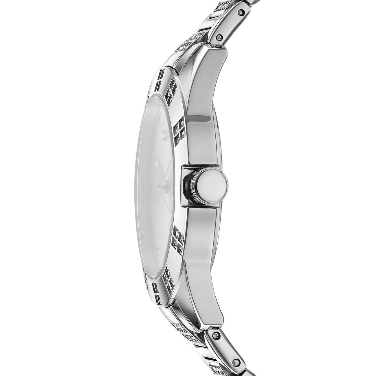 DK1L019M0025 DKNY Evening Blue Dial Stainless Steel Silver Women's Watch 36mm Watches DKNY 