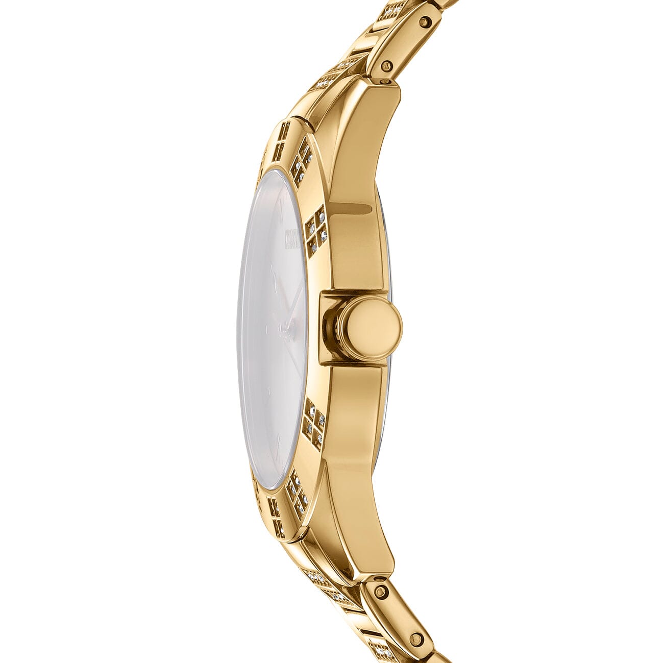 DK1L019M0035 DKNY Evening Champagne Dial Gold Women's Watch 36mm Watches DKNY 