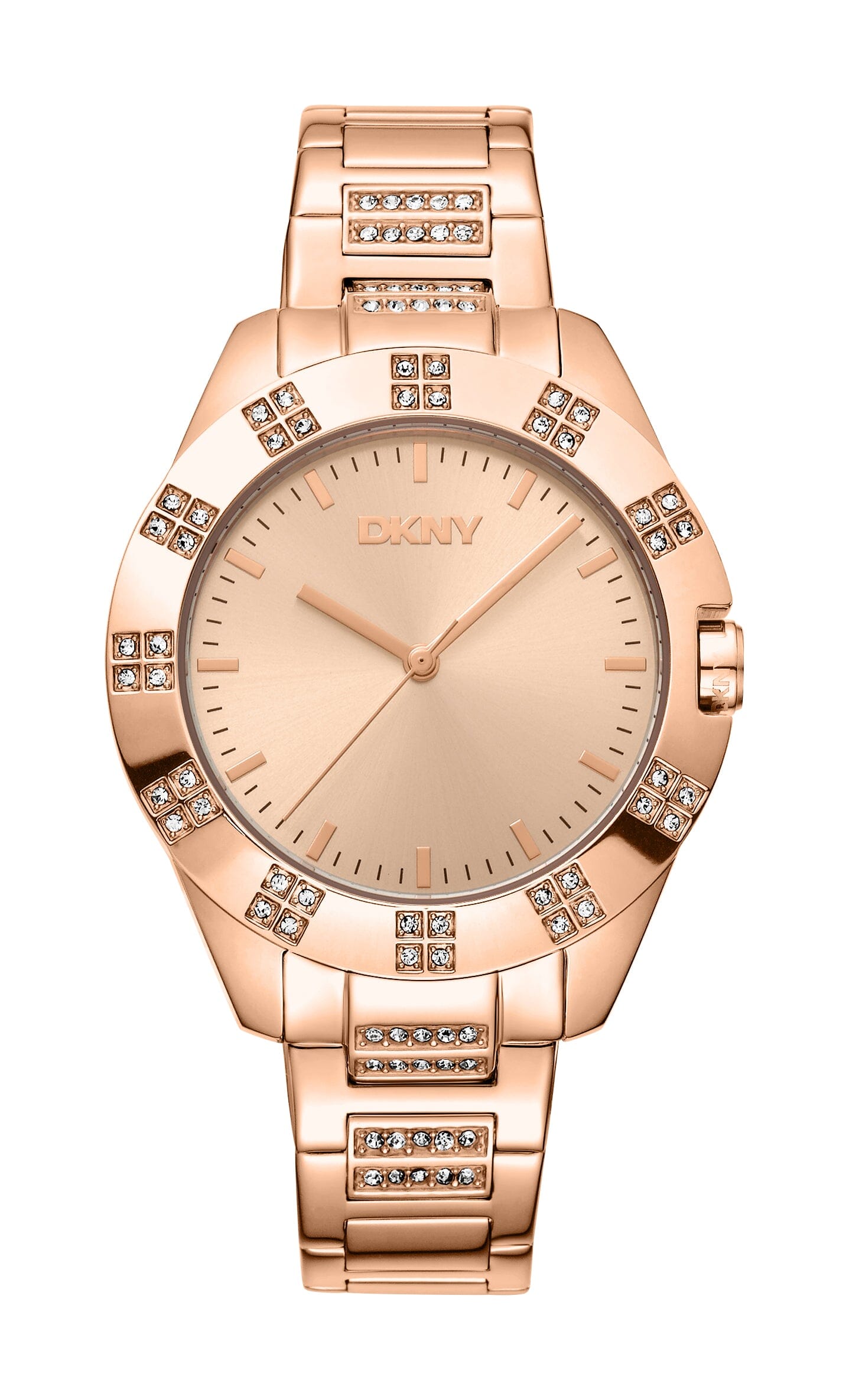 DK1L019M0045 DKNY Evening Stainless Steel Rose Gold Women's Watch 36mm Watches DKNY 