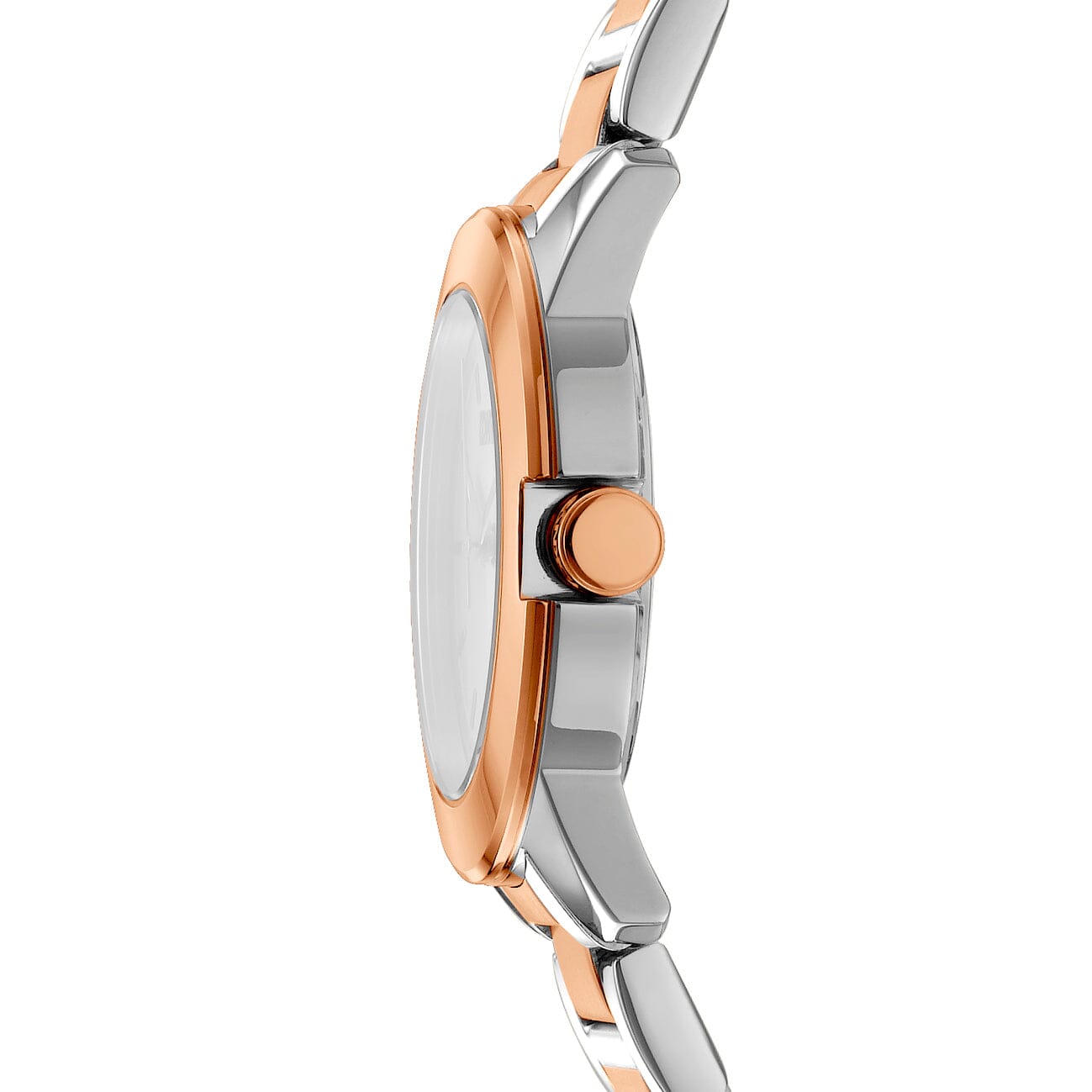 DK1L020M0085 DKNY Everyday White MOP Dial Two Tone Silver & Rose Gold Women's Watch 32mm Watches DKNY 