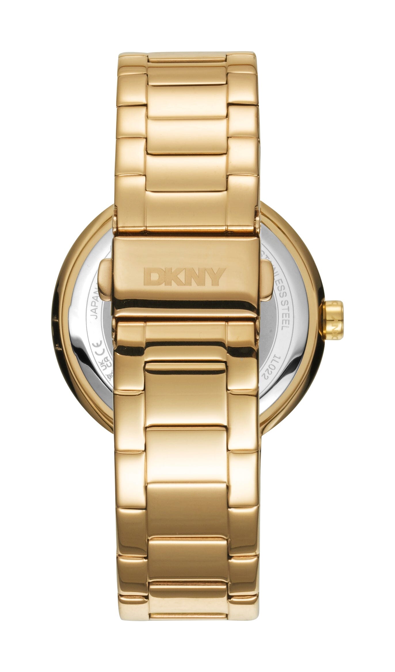DK1L022M0035 DKNY Active Silver Dial Stainless Steel Gold Women's Watch 38mm Watches DKNY 