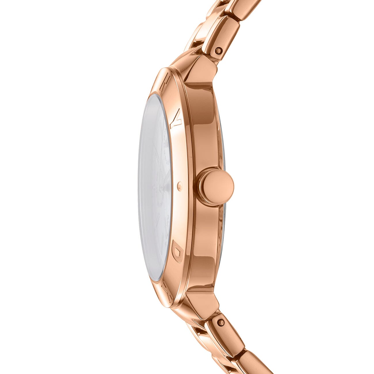DK1L022M0045 DKNY Active Silver Dial Stainless Steel Rose Gold Women's Watch 38mm Watches DKNY 