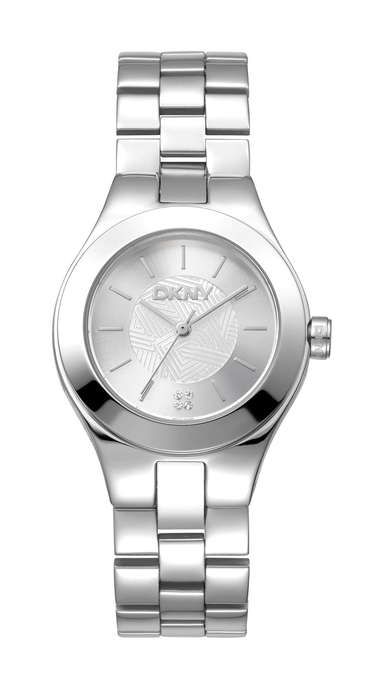 DK1L026M0015 DKNY Urban Silver Dial Stainless Steel Women's Watch 30mm Watches DKNY 