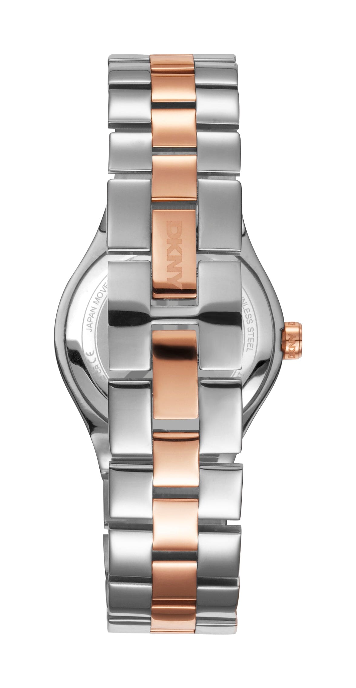 DK1L026M0075 DKNY Urban Silver Dial Two Tone Silver & Rose Gold Women's Watch 30mm Watches DKNY 