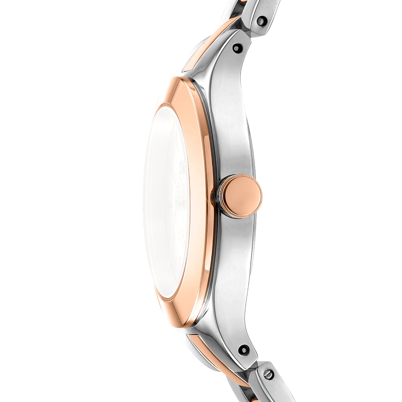 DK1L026M0075 DKNY Urban Silver Dial Two Tone Silver & Rose Gold Women's Watch 30mm Watches DKNY 