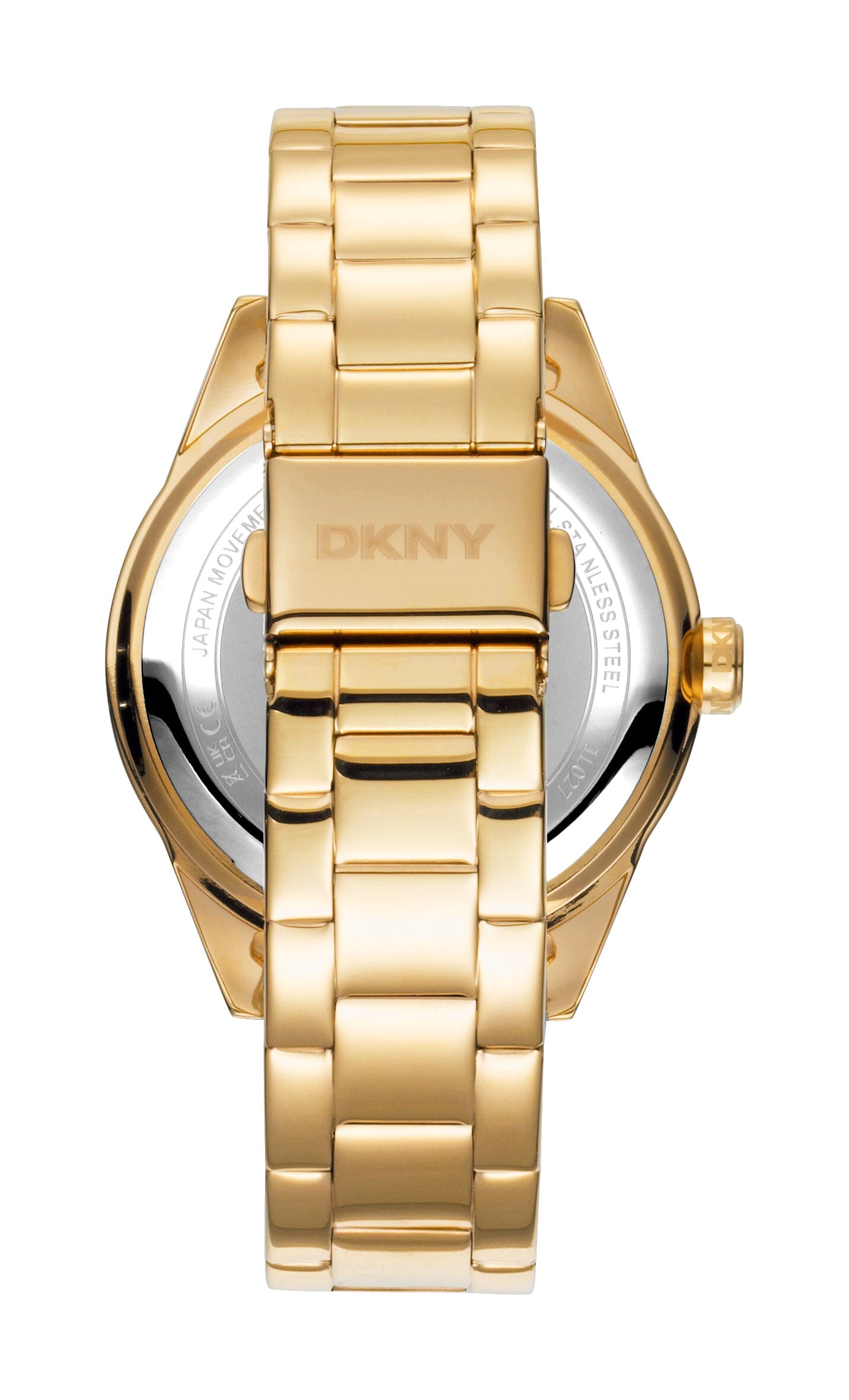 DK1L027M0055 DKNY Evening Dark Green Dial Stainless Steel Gold Women's Watch 40mm Watches DKNY 
