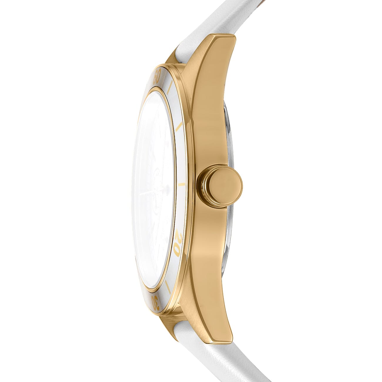 DK1L028L0025 DKNY Active Multi-Function Silver Dial Gold Women's Watch 38mm Watches DKNY 