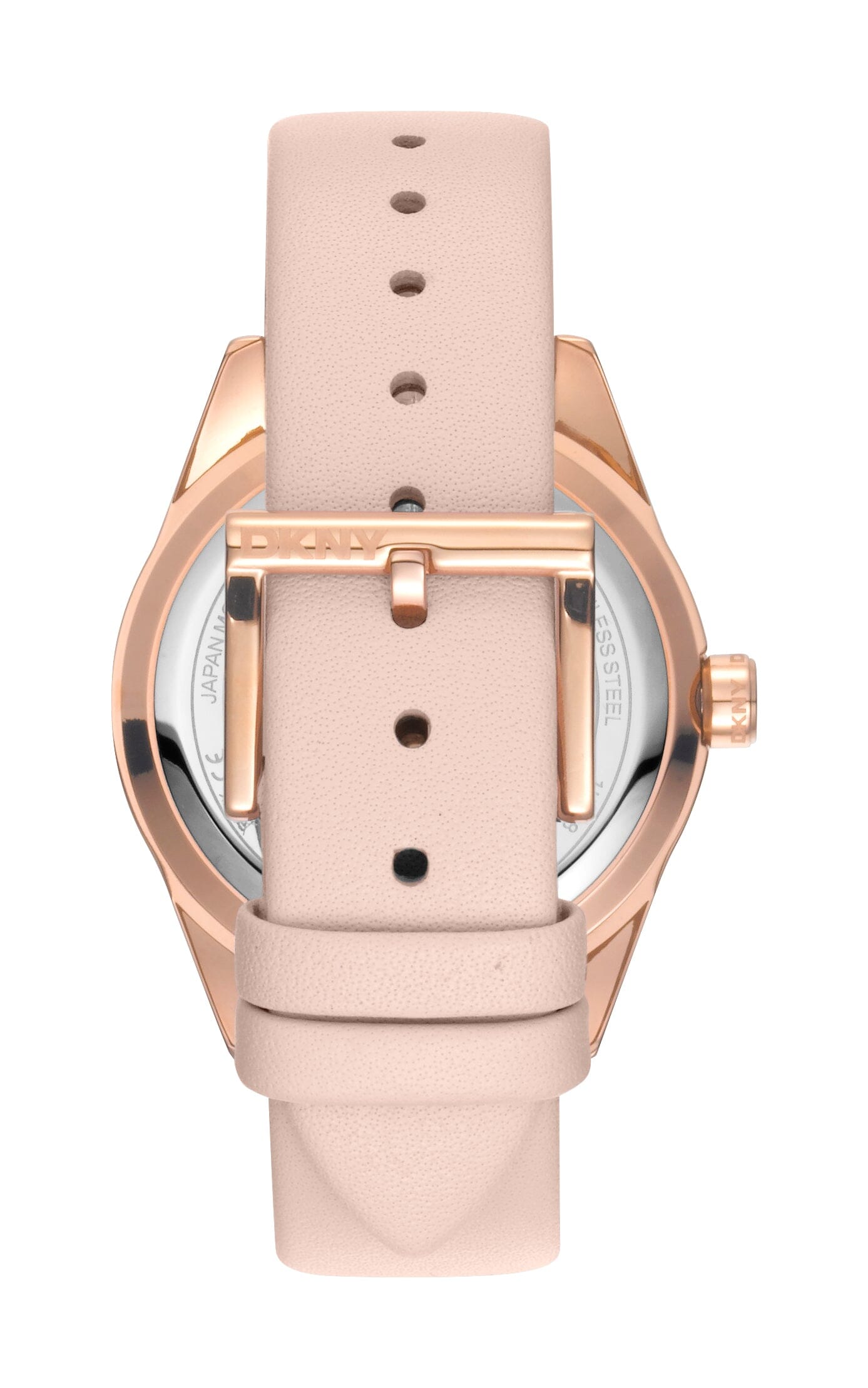 DK1L028L0035 DKNY Active Multi-Function Silver Dial Rose Gold Women's Watch 38mm Watches DKNY 