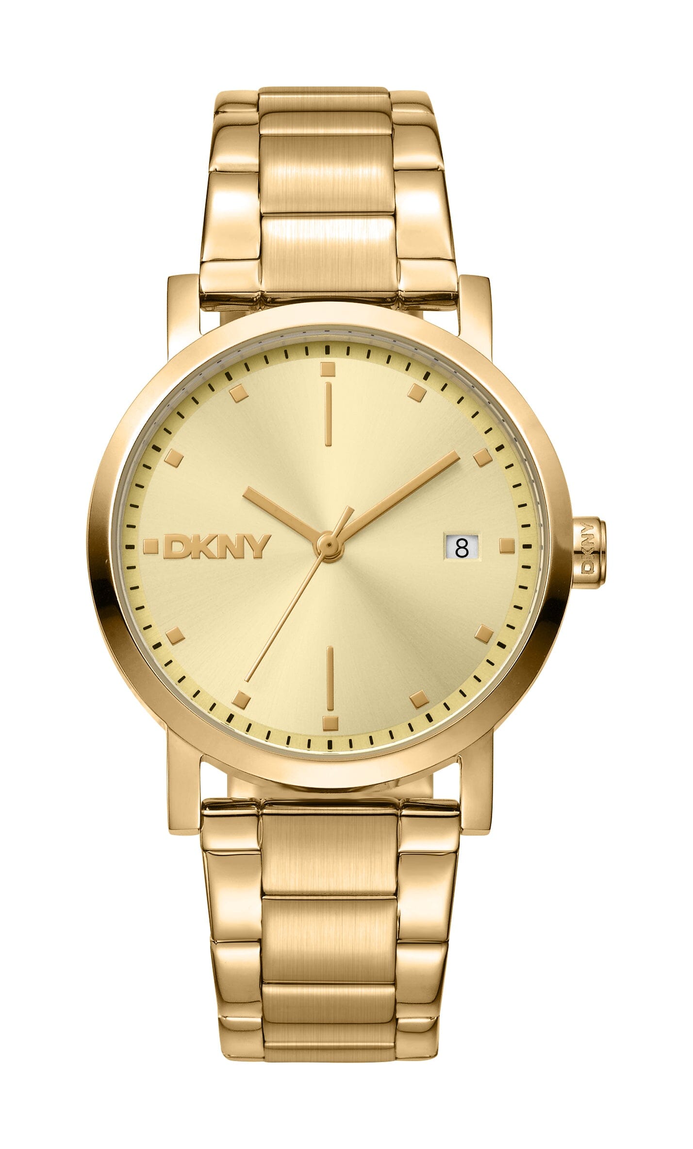 DK1L036M0065 DKNY Soho Midi Gold Stainless Steel Women's Watch 34mm Watches DKNY 