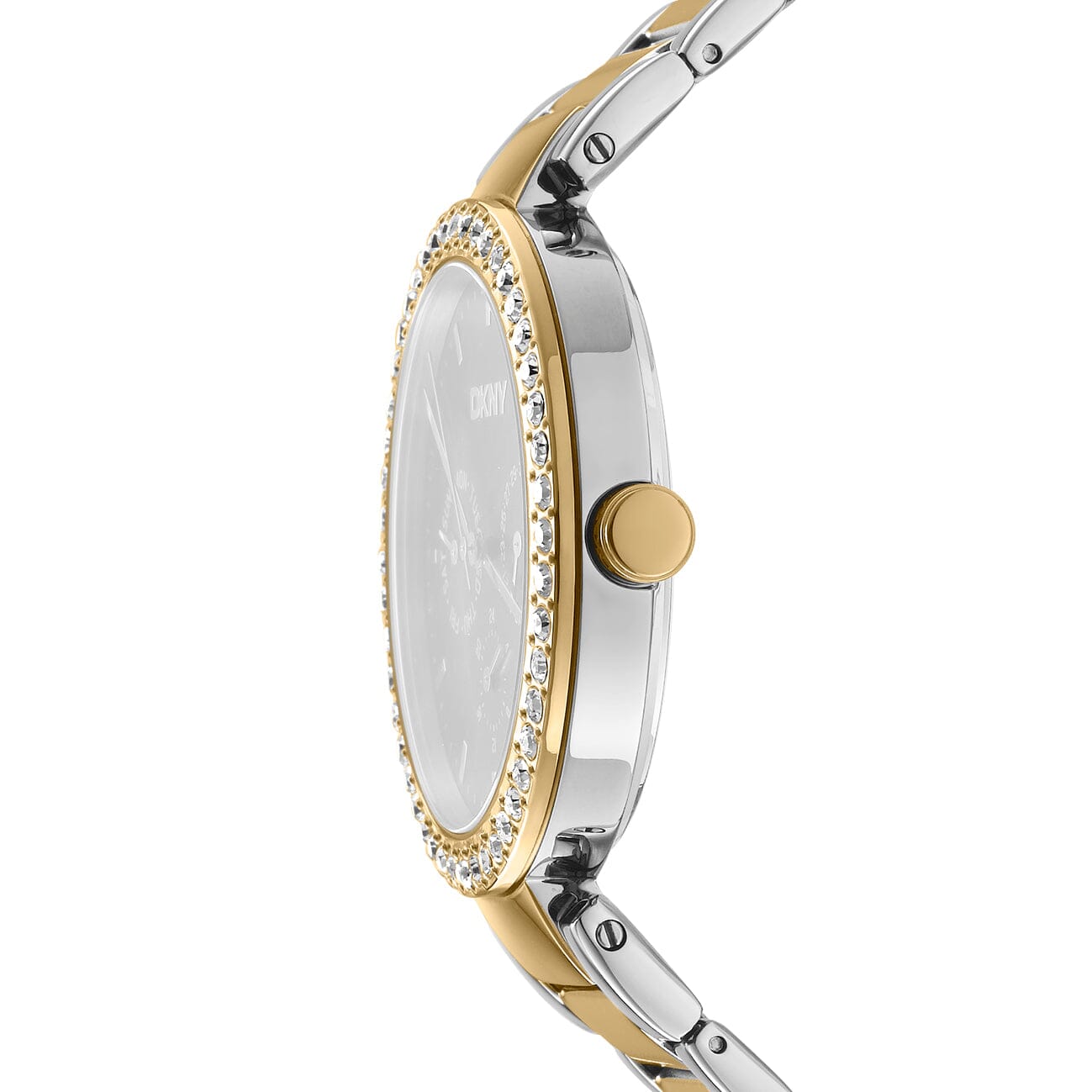 DK1L044M0075 DKNY Evening Multi-Function Two Tone Silver & Gold Women's Watch 40mm Watches DKNY 