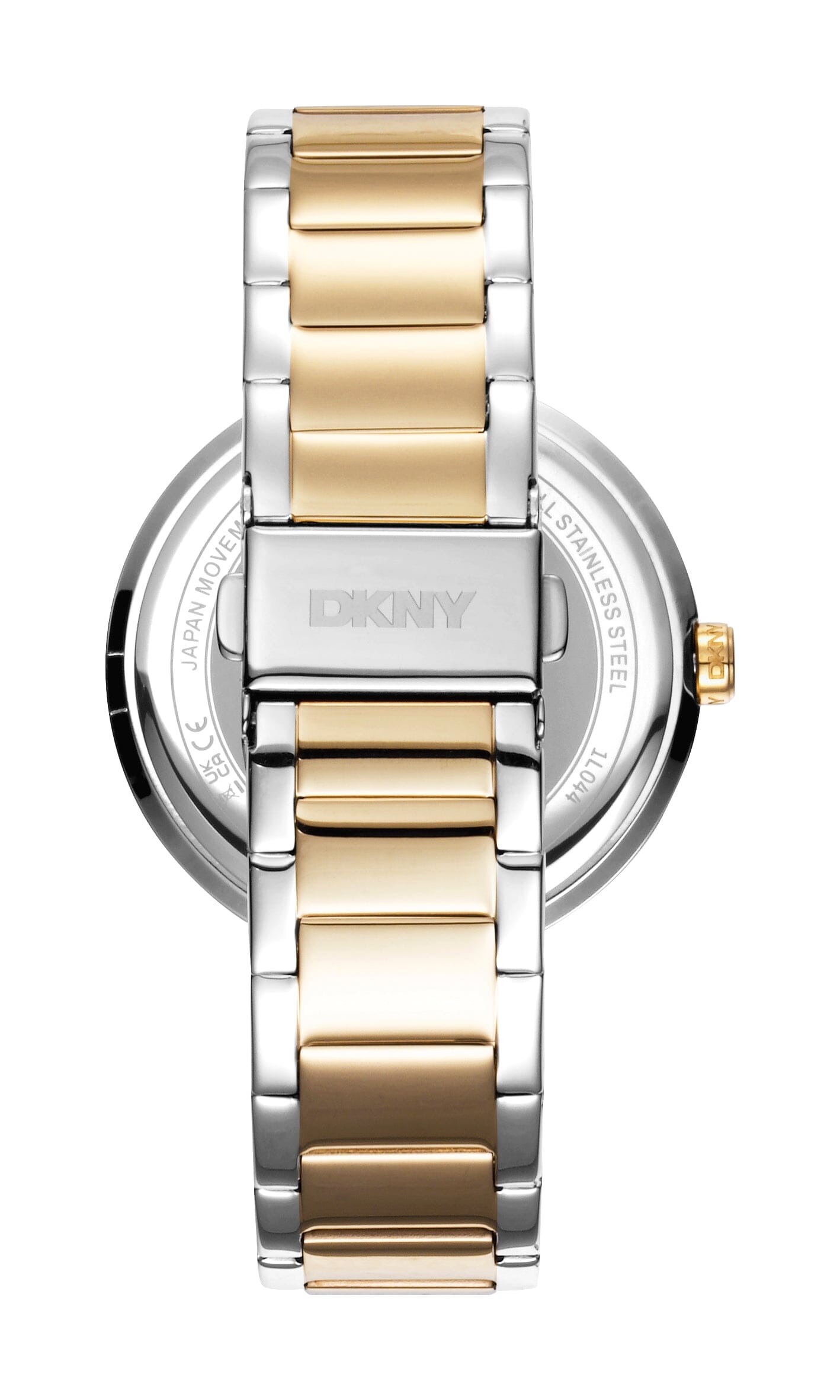 DK1L044M0075 DKNY Evening Multi-Function Two Tone Silver & Gold Women's Watch 40mm Watches DKNY 