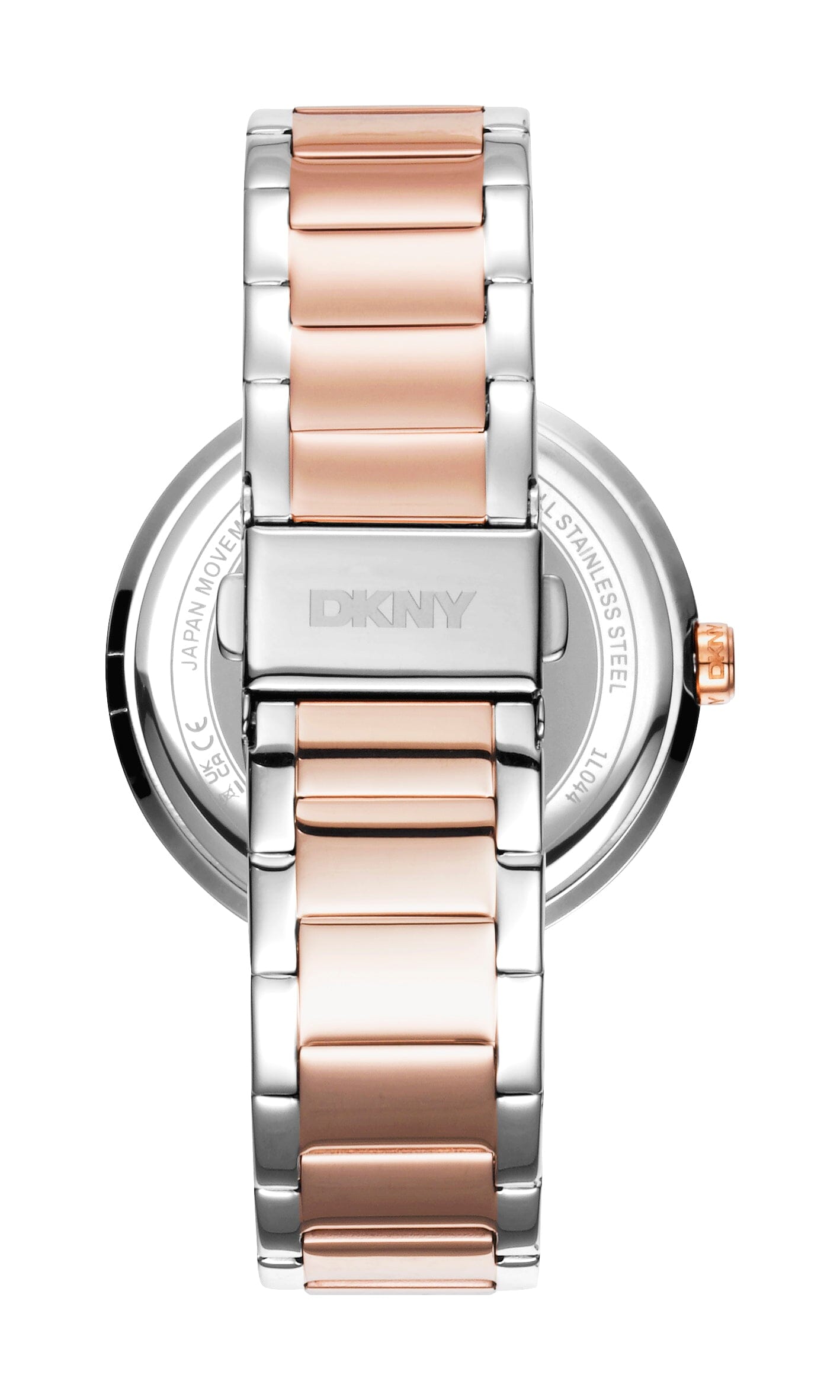DK1L044M0095 DKNY Evening Multi-Function Two Tone Silver & Rose Gold Women's Watch 40mm Watches DKNY 