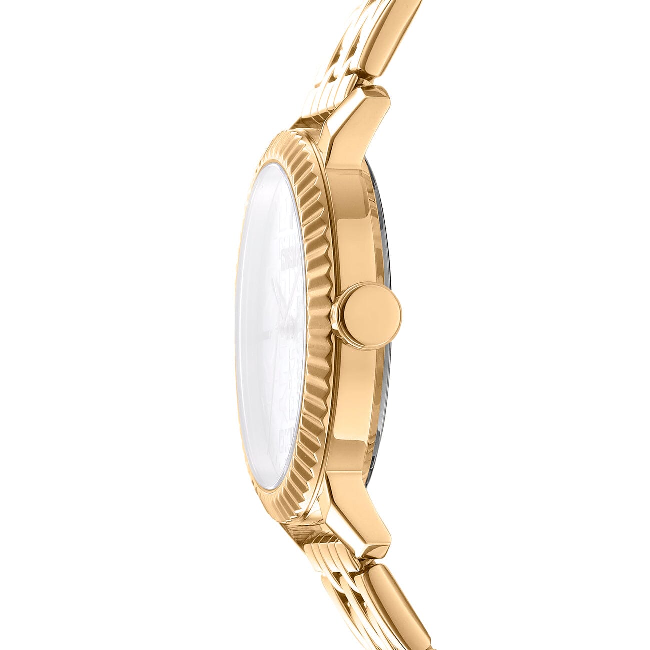 DK1L053M0025 DKNY Everyday Silver Dial Stainless Steel Gold Women's Watch 36mm Watches DKNY 