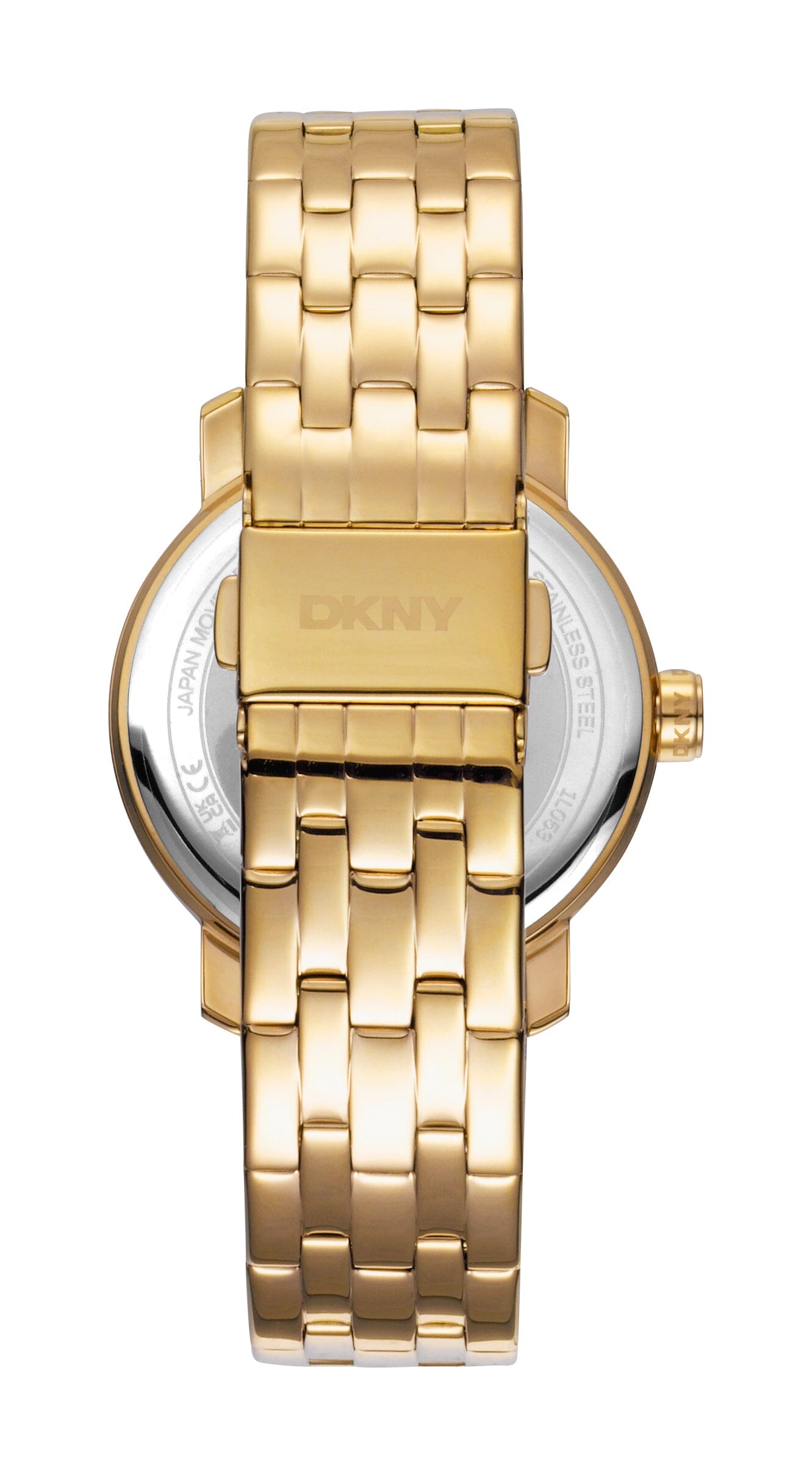 DK1L053M0025 DKNY Everyday Silver Dial Stainless Steel Gold Women's Watch 36mm Watches DKNY 