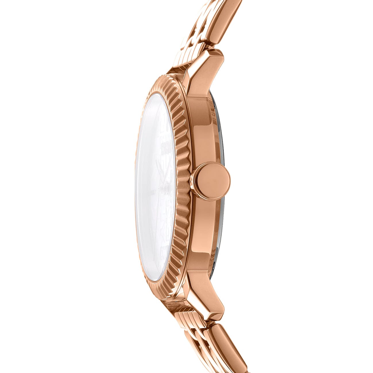 DK1L053M0035 DKNY Everyday Silver Dial Stainless Steel Rose Gold Women's Watch 36mm Watches DKNY 