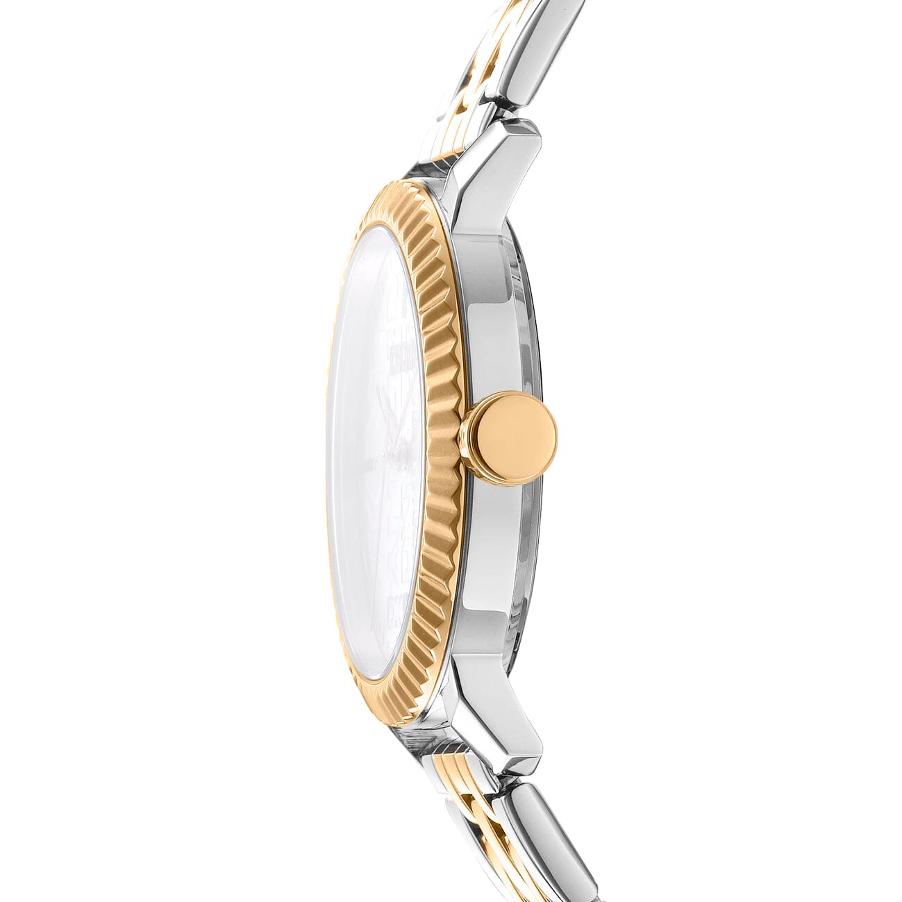 DK1L053M0055 DKNY Everyday Dark Green Dial Two Tone Silver & Gold Women's Watch 36mm Watches DKNY 