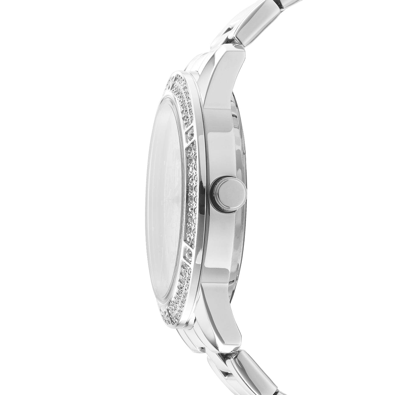 DK1L056M0035 DKNY Evening Multi-Function Silver Dial Stainless Steel Women's Watch 40mm Watches DKNY 