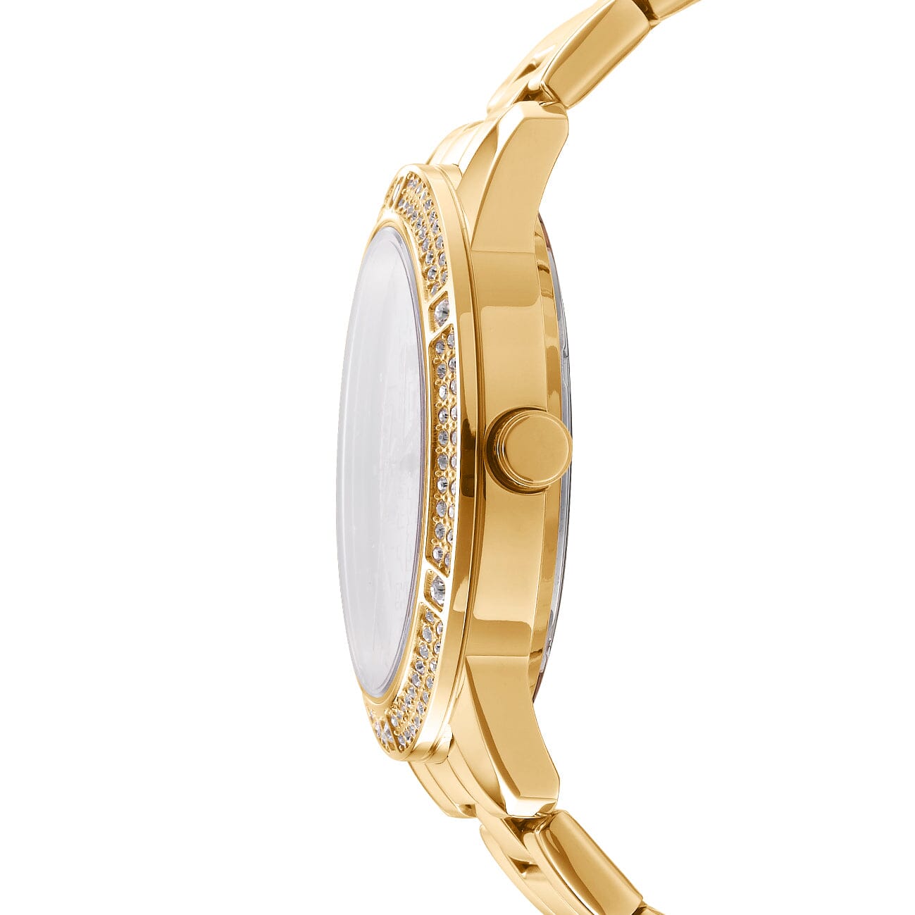 DK1L056M0045 DKNY Evening Multi-Function Champagne Dial Gold Women's Watch 40mm Watches DKNY 