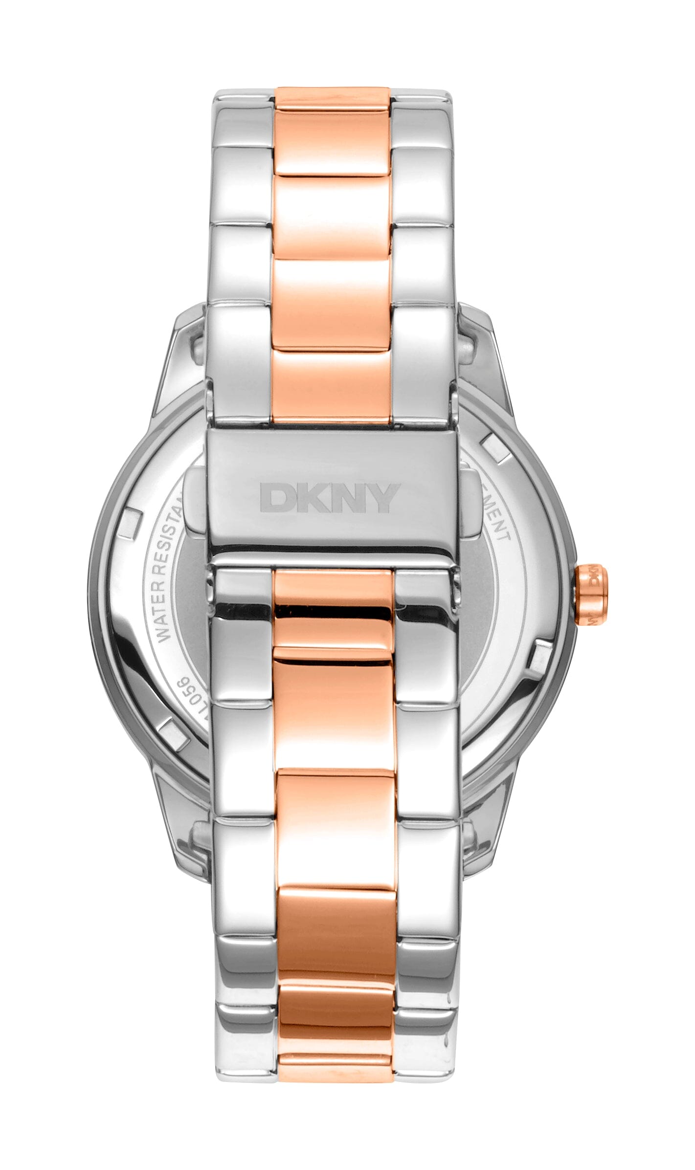 DK1L056M0075 DKNY Evening Multi-Function Two Tone Silver & Rose Gold Women's Watch 40mm Watches DKNY 