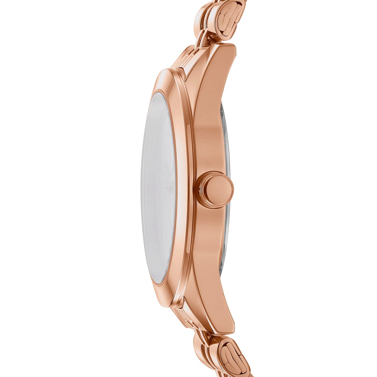 DK1L060M0055 DKNY Logo Silver Dial Stainless Steel Rose Gold Women's Watch 32mm Watches DKNY 