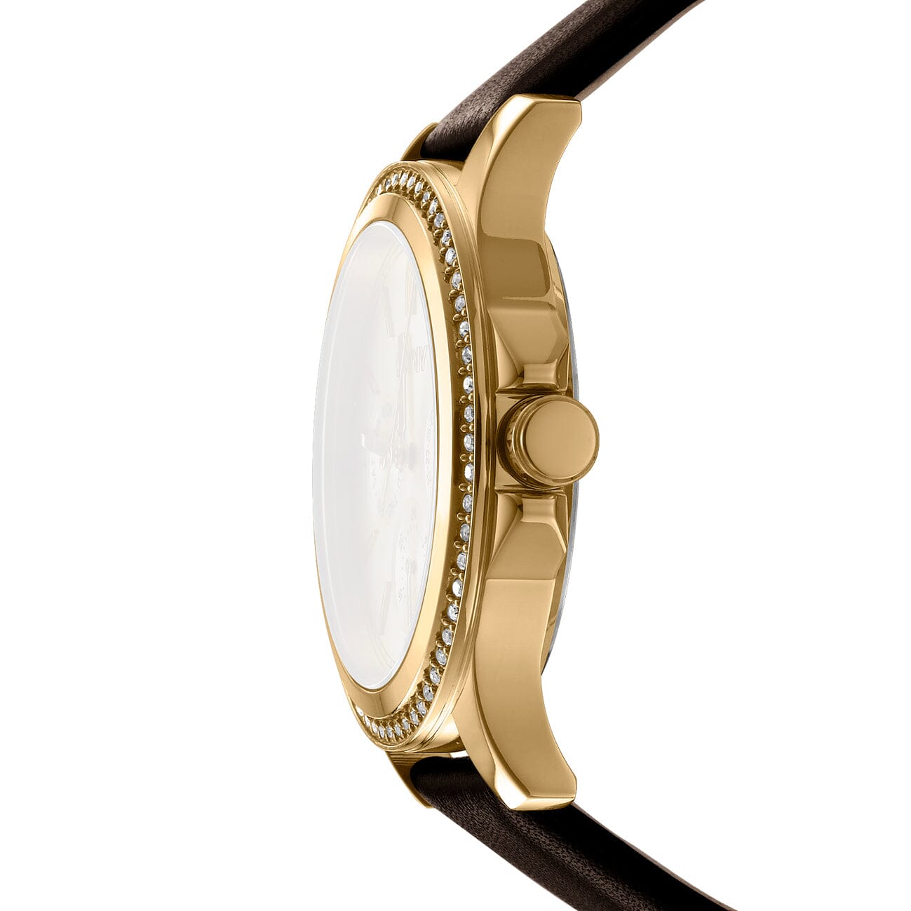 DK1L064L0025 DKNY Evening Multi-Function Champagne Dial Gold Women's Watch 40mm Watches DKNY 