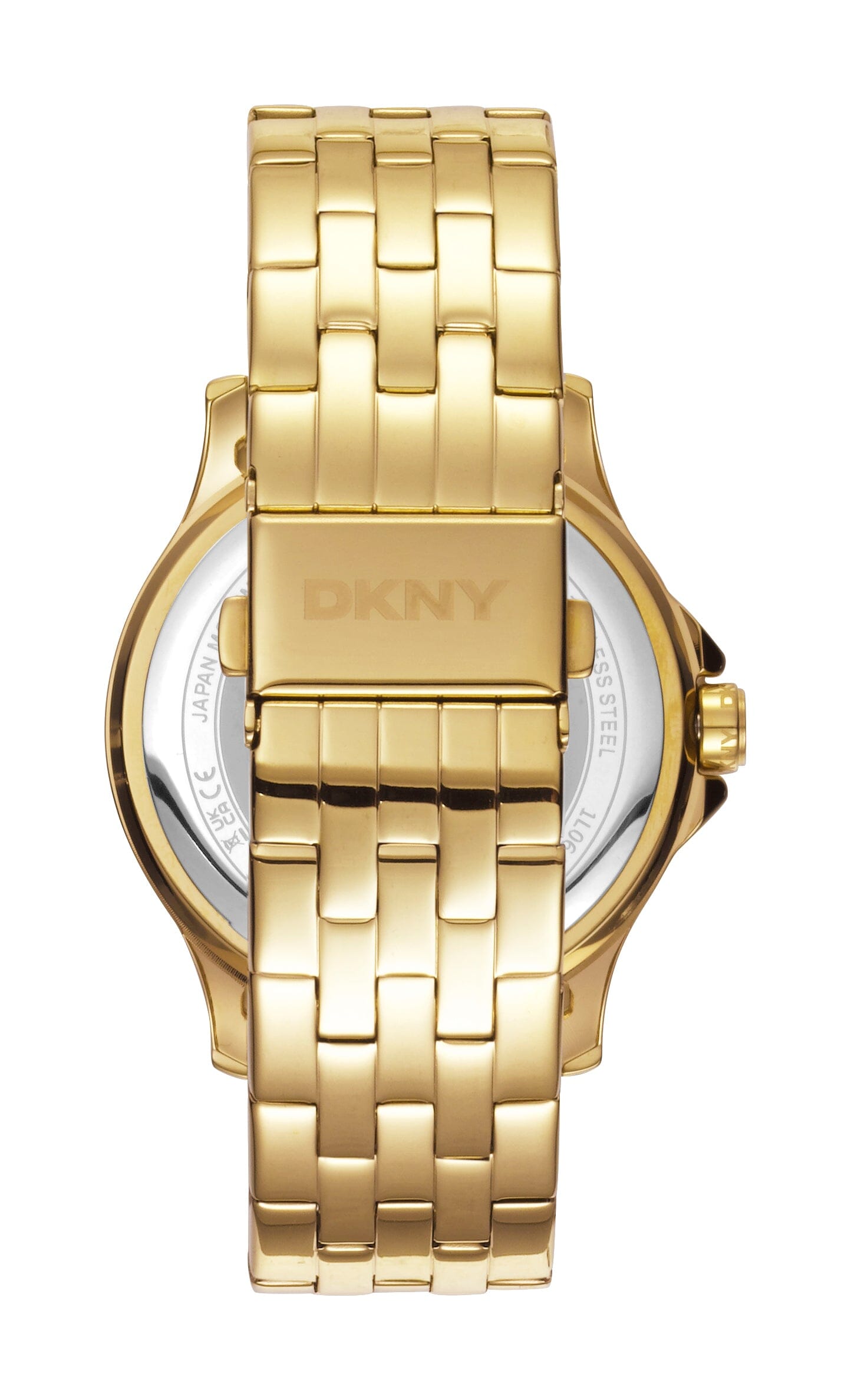 DK1L064M0065 DKNY Evening Multi-Function Silver Dial Gold Women's Watch 40mm Watches DKNY 
