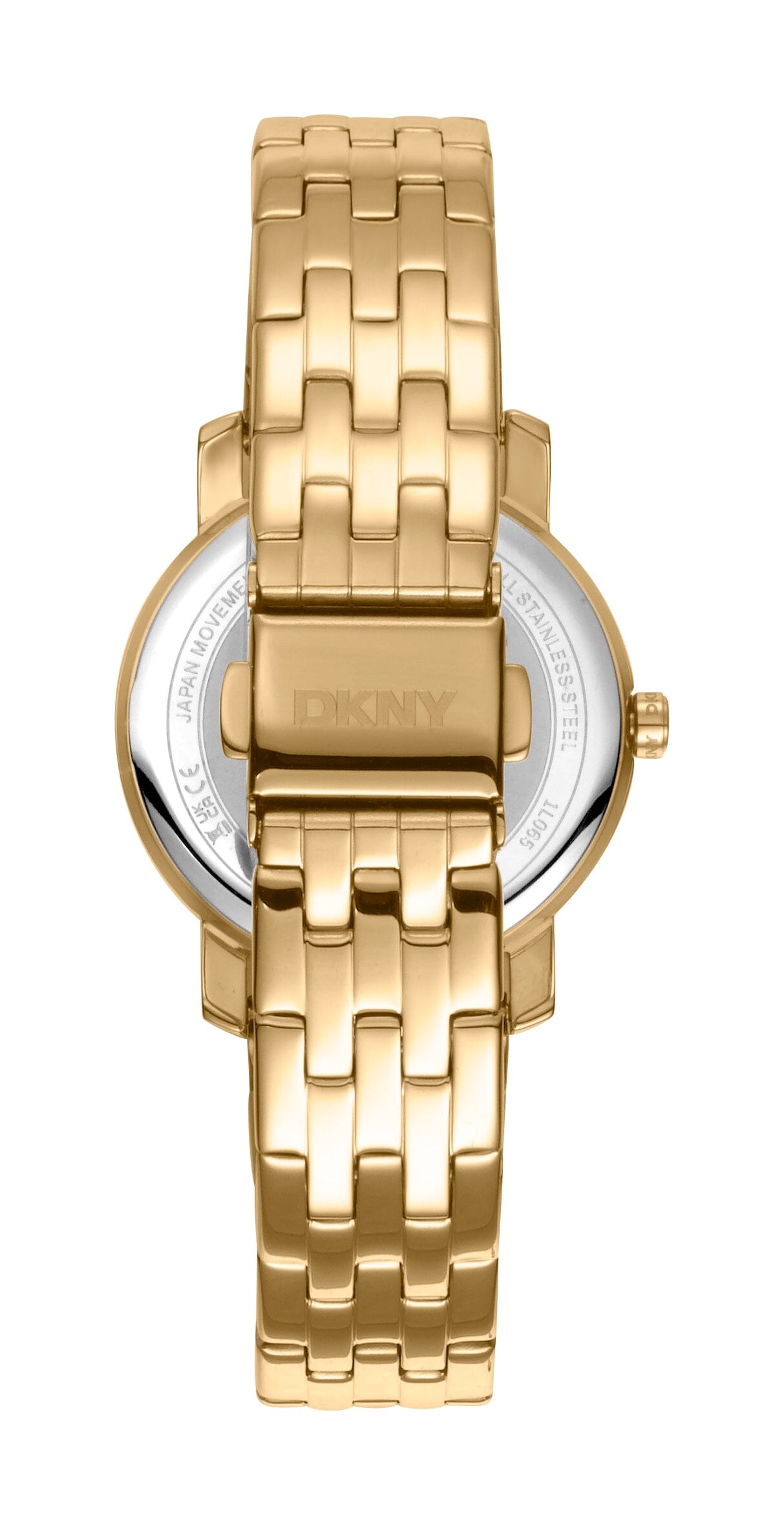 DK1L065M0045 DKNY Evening Silver Dial Stainless Steel Gold Women's Watch 32mm Watches DKNY 