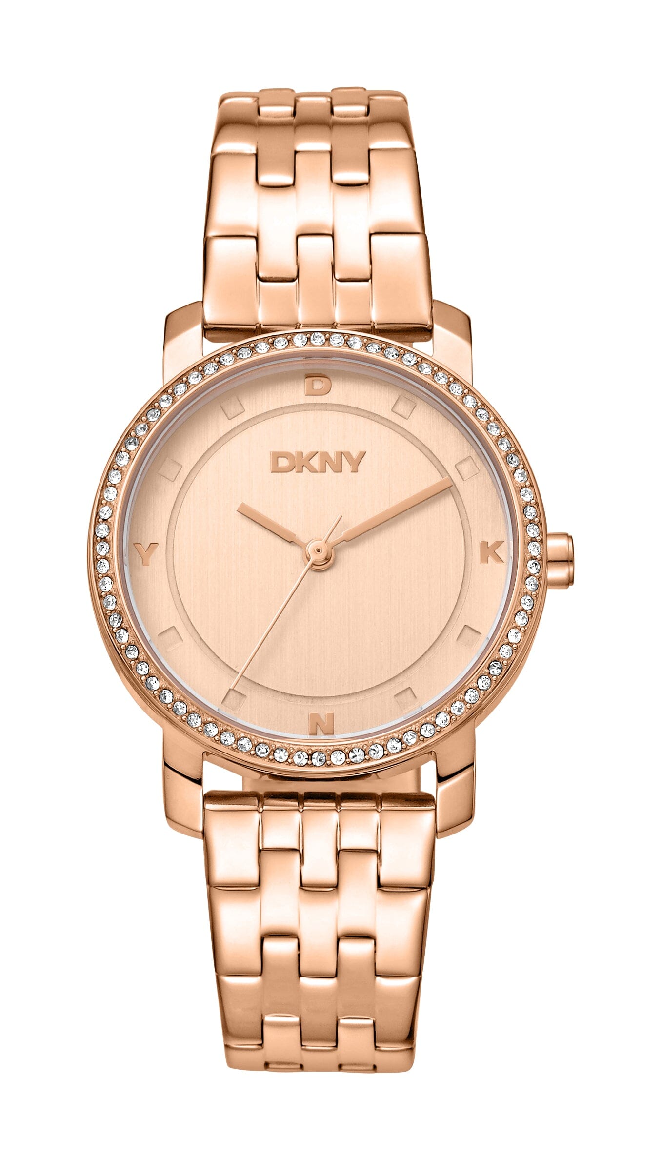 DK1L065M0055 DKNY Evening Stainless Steel Rose Gold Women's Watch 32mm Watches DKNY 