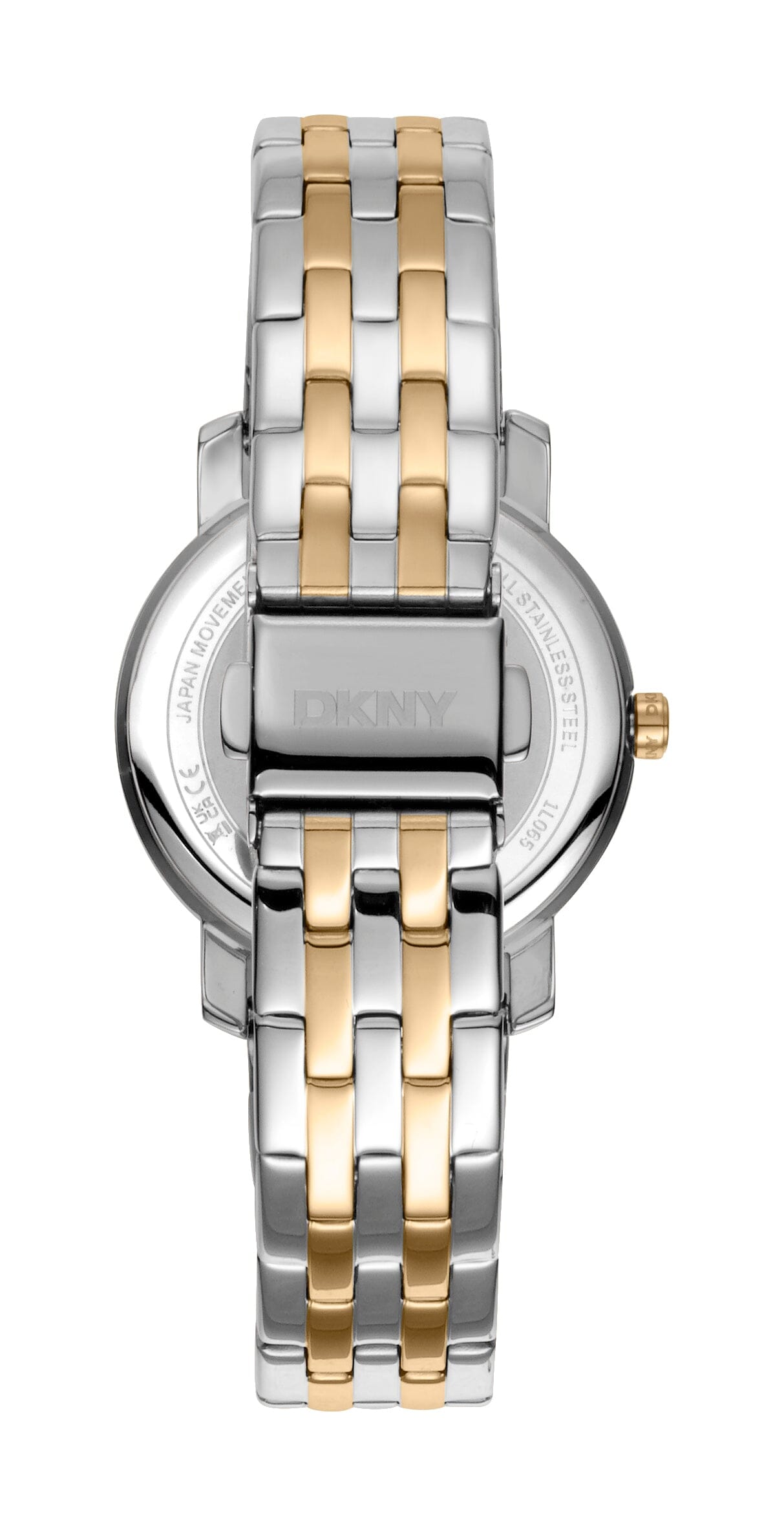 DK1L065M0075 DKNY Evening Dark Green Dial Two Tone Silver & Gold Women's Watch 32mm Watches DKNY 