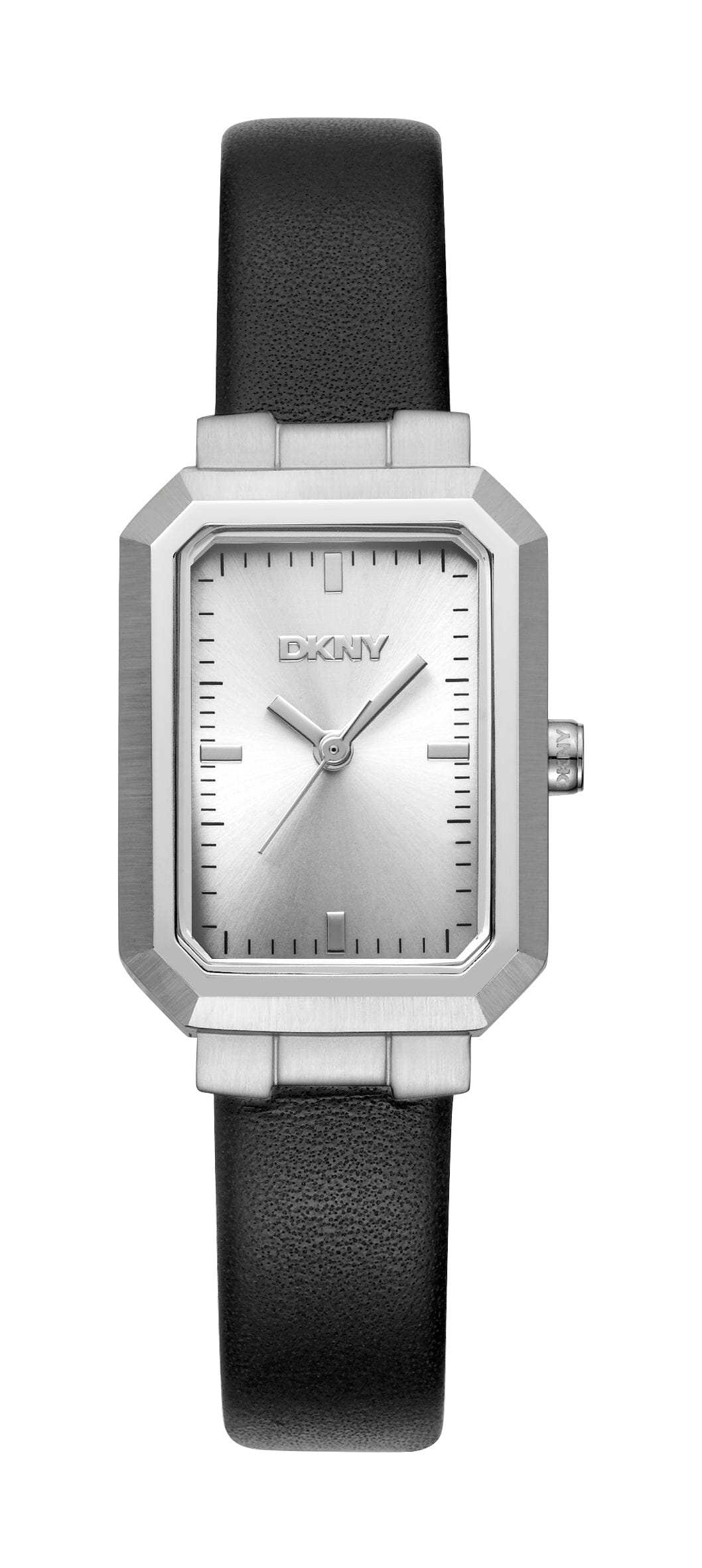 DK1L076L0015 DKNY Everyday Dark Blue Leather Strap Silver Women's Watch 22 x 35.5mm Watches DKNY 
