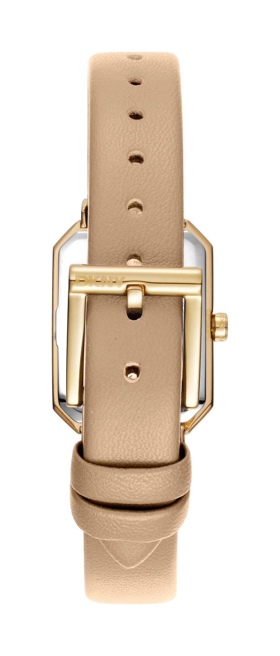 DK1L076L0025 DKNY Everyday Beige Leather Strap Gold Women's Watch 22 x 35.5mm Watches DKNY 