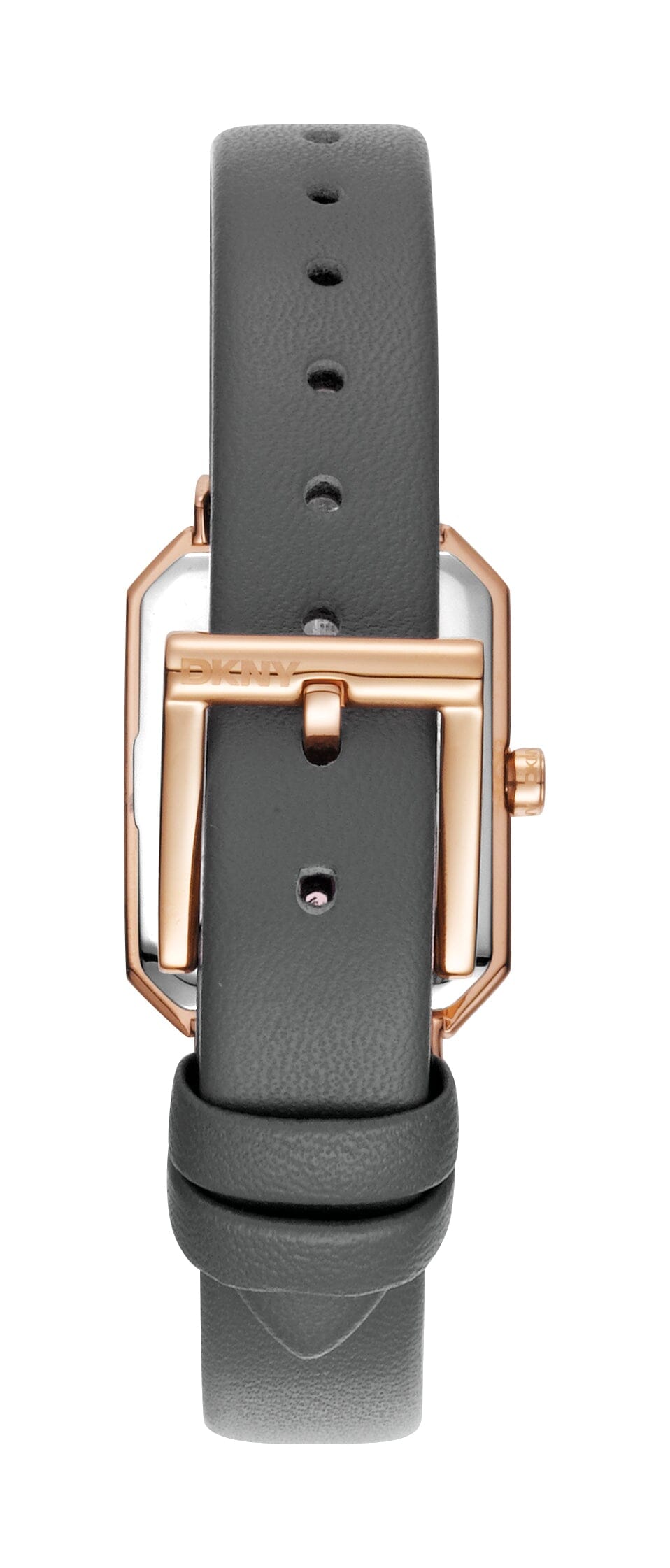 DK1L076L0035 DKNY Everyday Grey Leather Strap Rose Gold Women's Watch 22 x 35.5mm Watches DKNY 