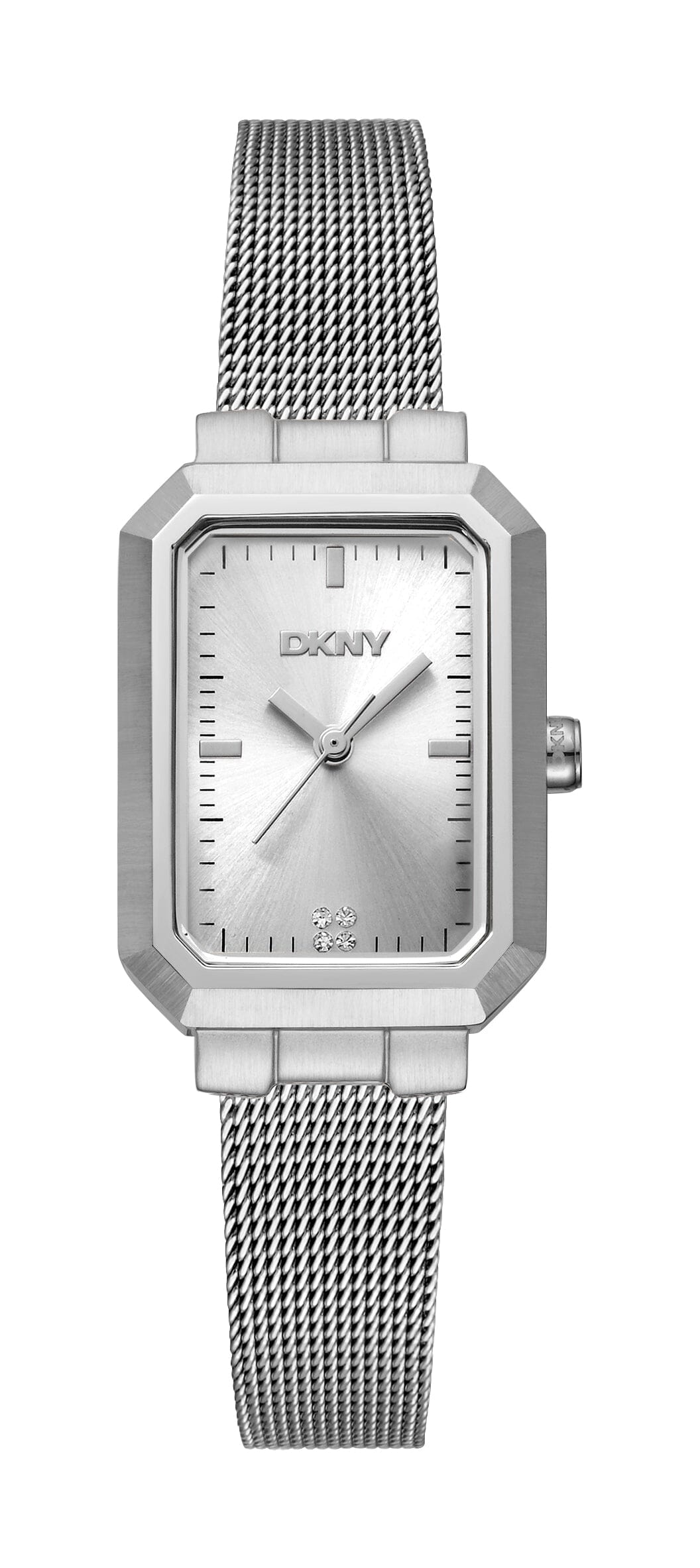 DK1L076M0115 DKNY Everyday Women's Silver Stainless Steel Mesh Bracelet Watch 22 x 35.5mm Watches DKNY 