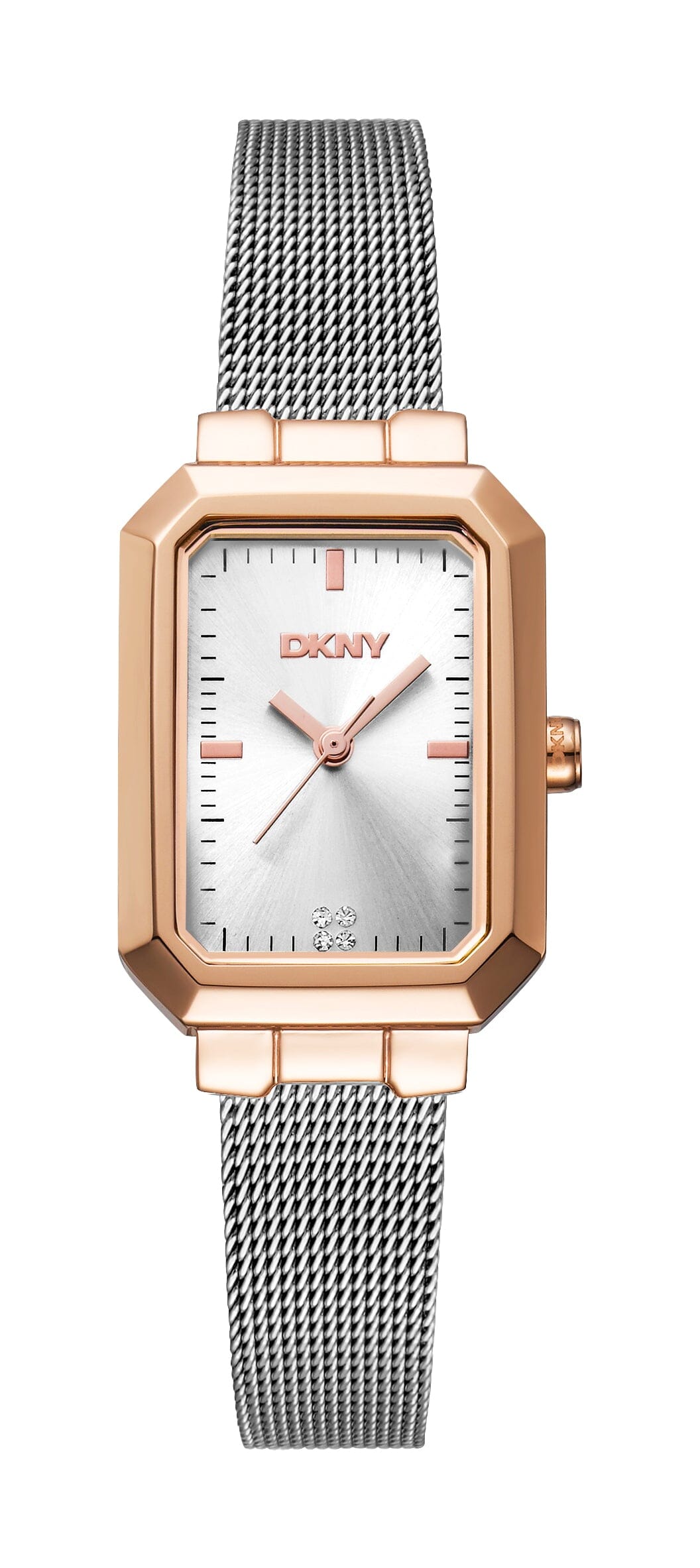 DK1L076M0165 DKNY Everyday Women's Rose Gold Dial Mesh Bracelet Watch 22 x 35.5mm Watches DKNY 