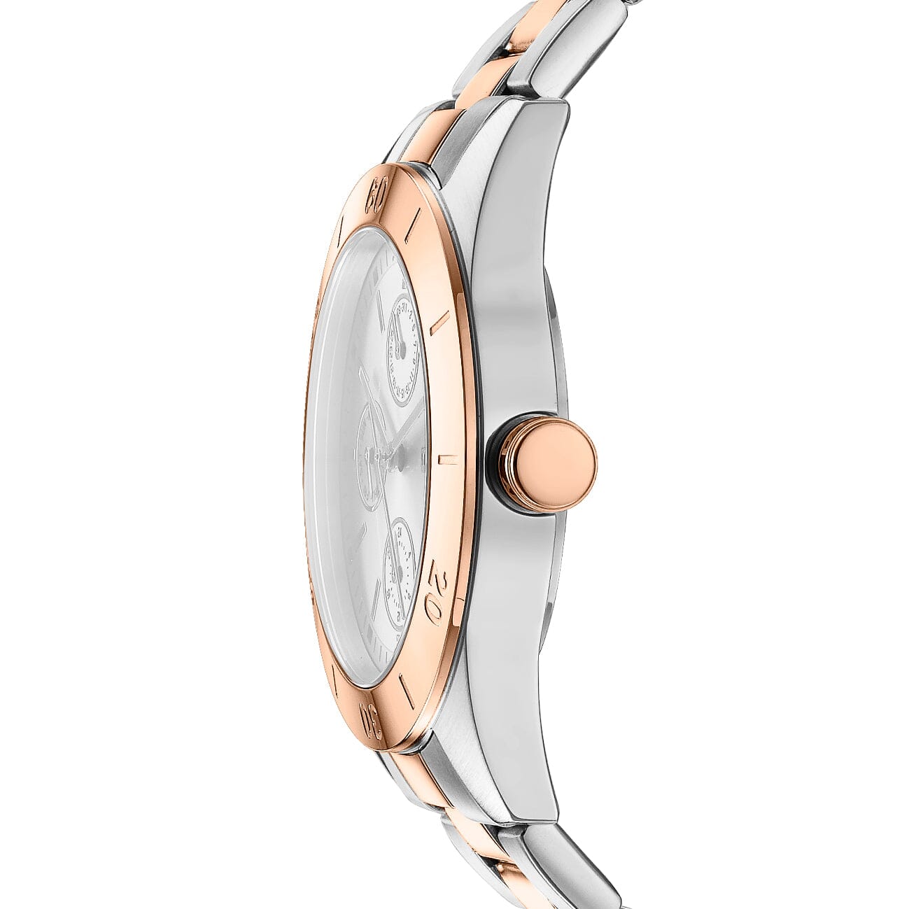 DK1L079M0055 DKNY Active Multi-Function Two Tone Silver & Rose Gold Women's Watch 38mm Watches DKNY 