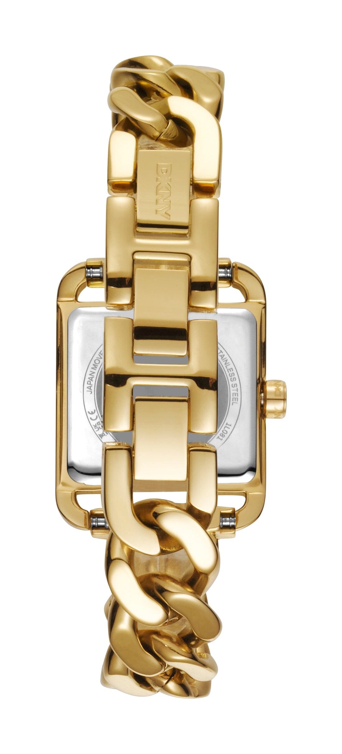 DK1L081M0035 DKNY Iconic Champagne Dial Stainless Steel Gold Women's Watch 27 x 34.5mm Watches DKNY 