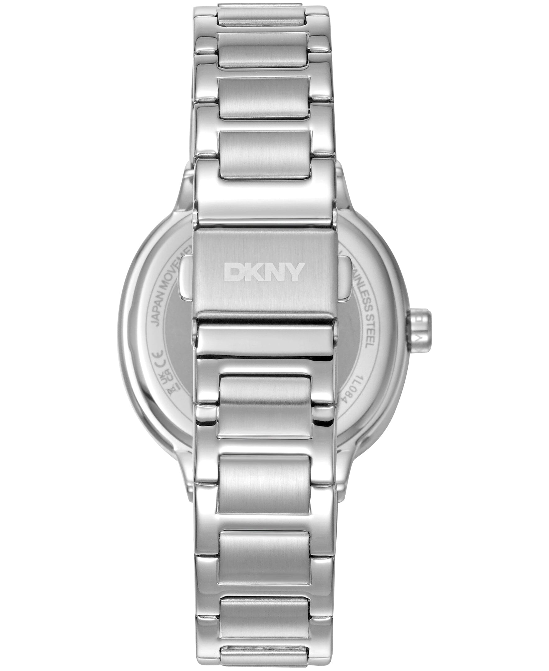 DK1L084M0055 DKNY Women's Crystal Bezel Stainless Steel Bracelet Multifunctional Watch 36mm Watches DKNY 
