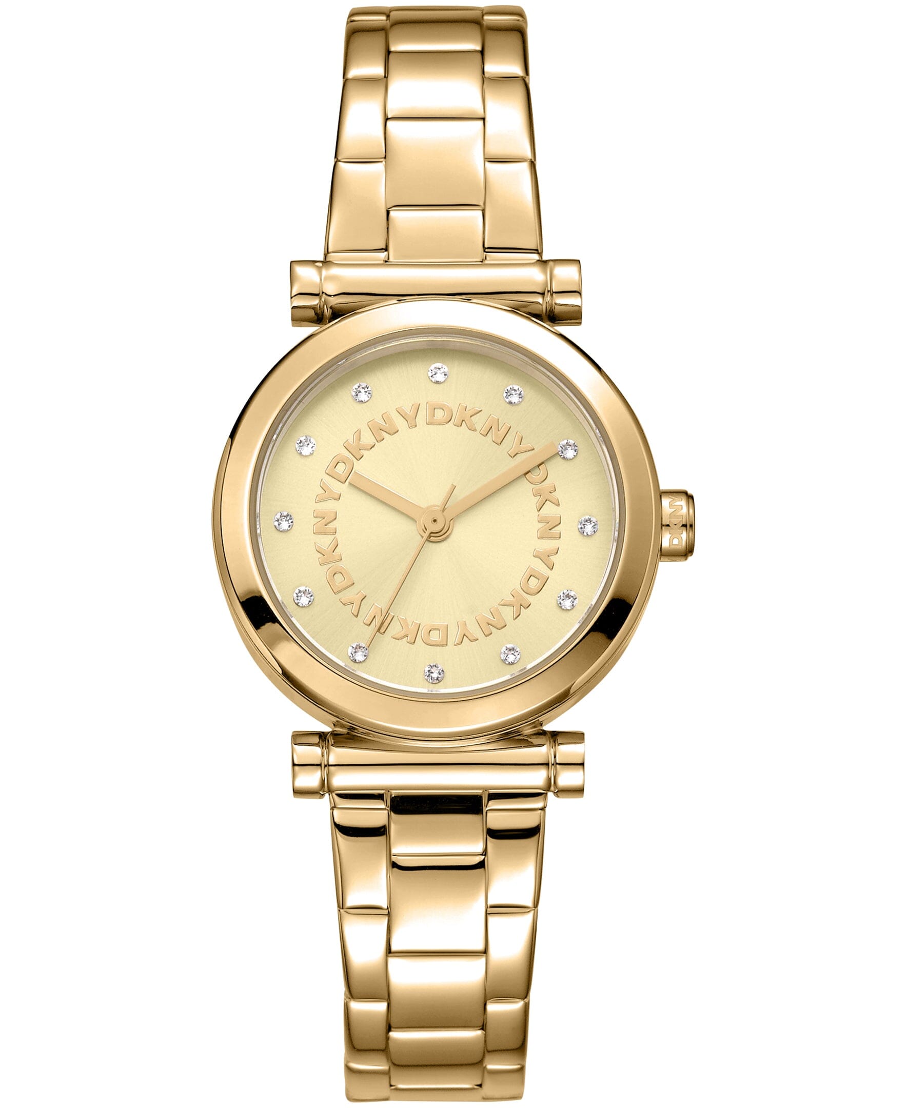 DK1L090M0065 DKNY Essentials Stainless Steel Gold Women's Watch Watches DKNY 