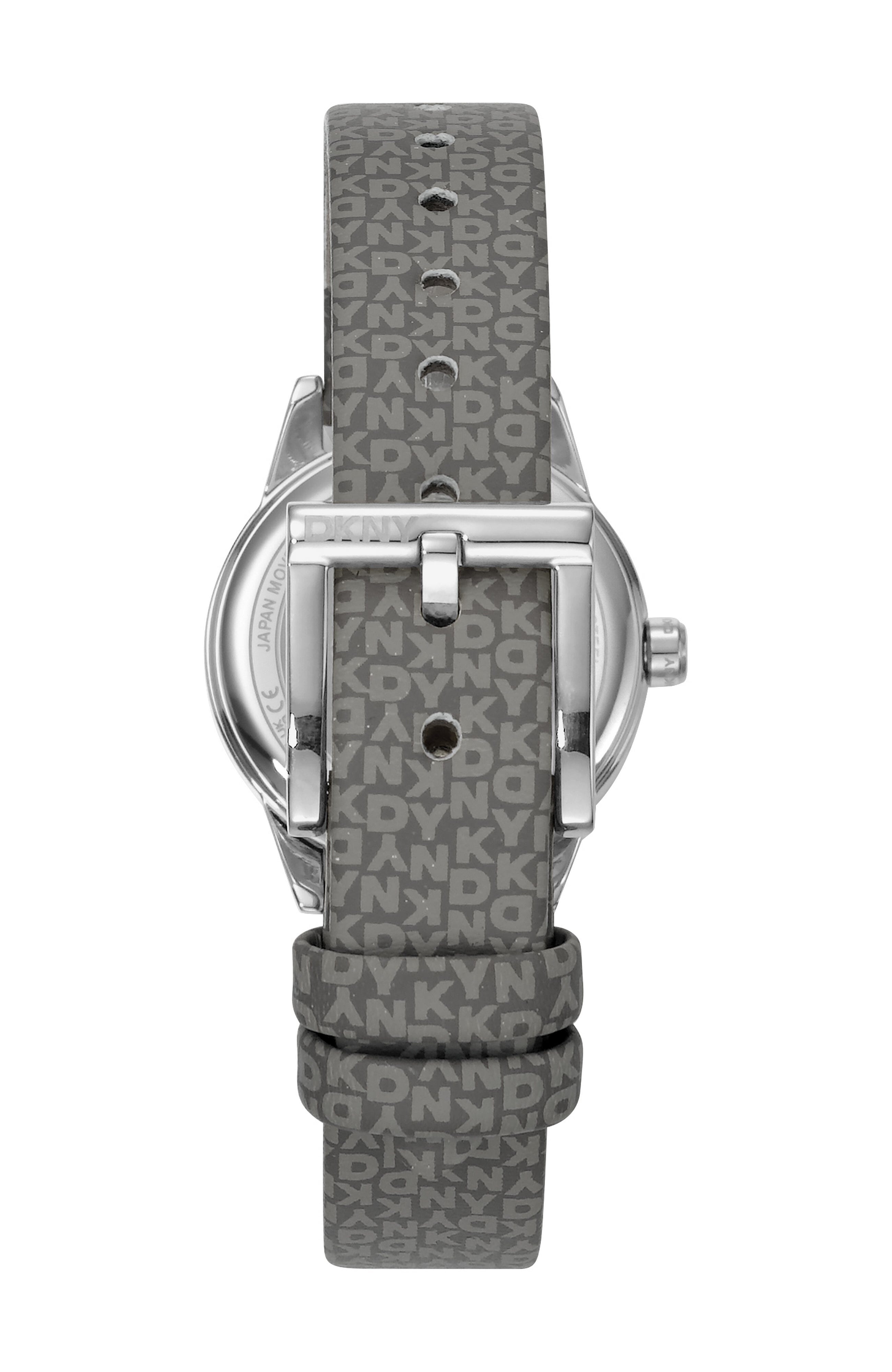 DK1L113P0015 Women's Milanese Silver Dial Grey Strap Stainless Steel DKNY 