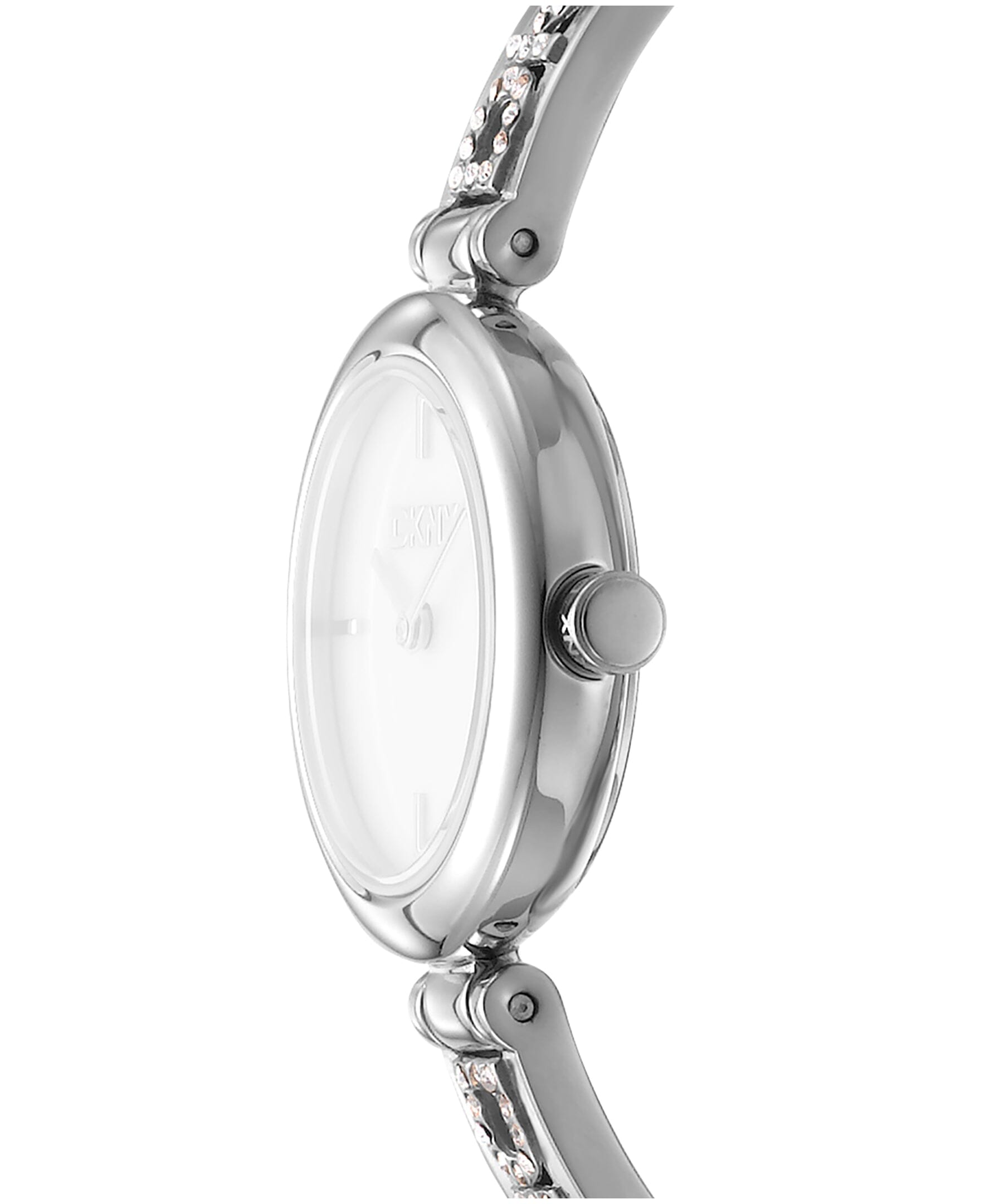 DK1L115M0215 DKNY Women's Stainless Steel Crystal Accented Jewelry Bracelet Watch 26mm Watches DKNY 
