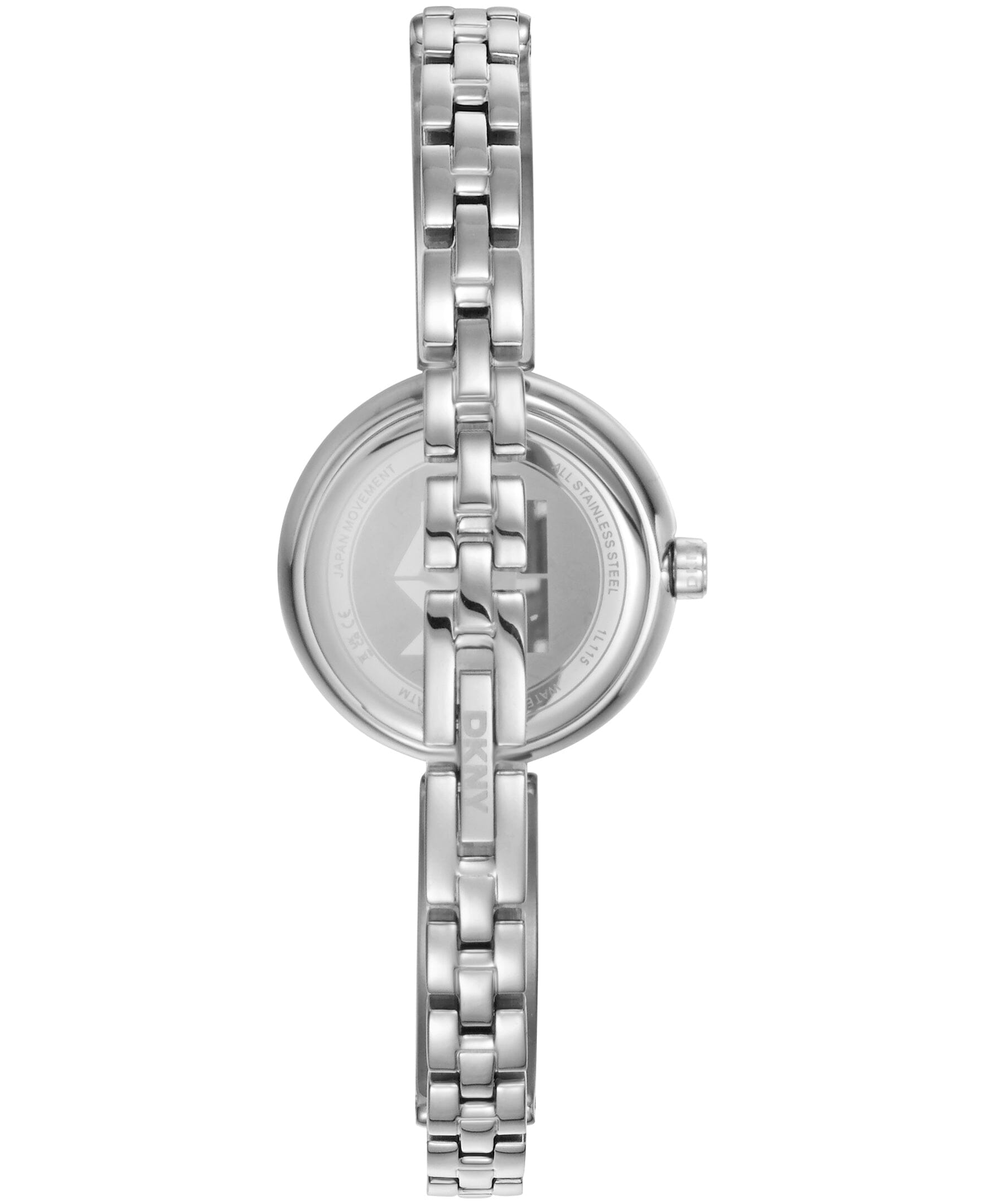 DK1L115M0215 DKNY Women's Stainless Steel Crystal Accented Jewelry Bracelet Watch 26mm Watches DKNY 