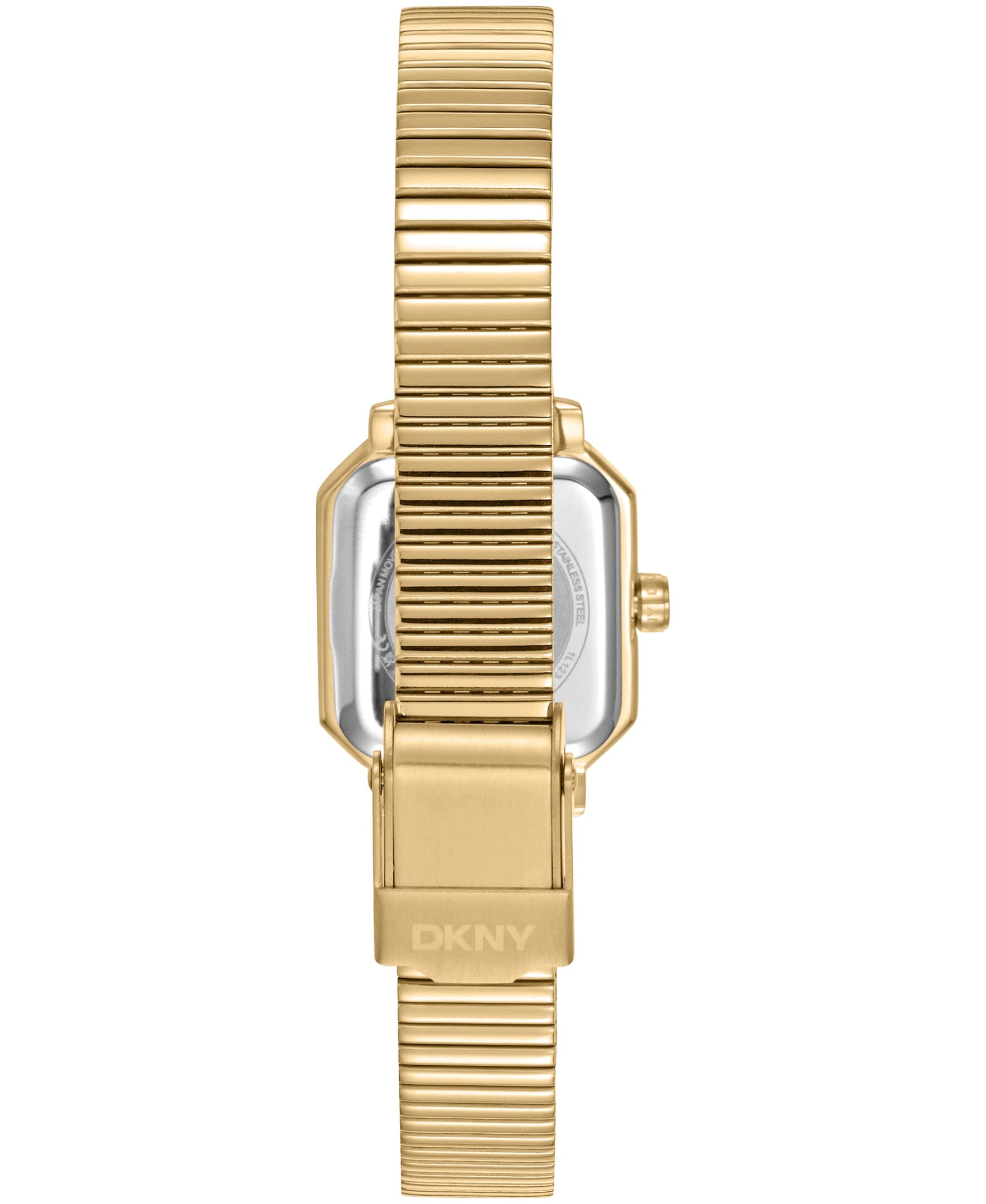 DK1L123M0045 DKNY Women's Gold-Tone Stainless Steel Tubogas Bracelet Watch 22mm Watches DKNY 