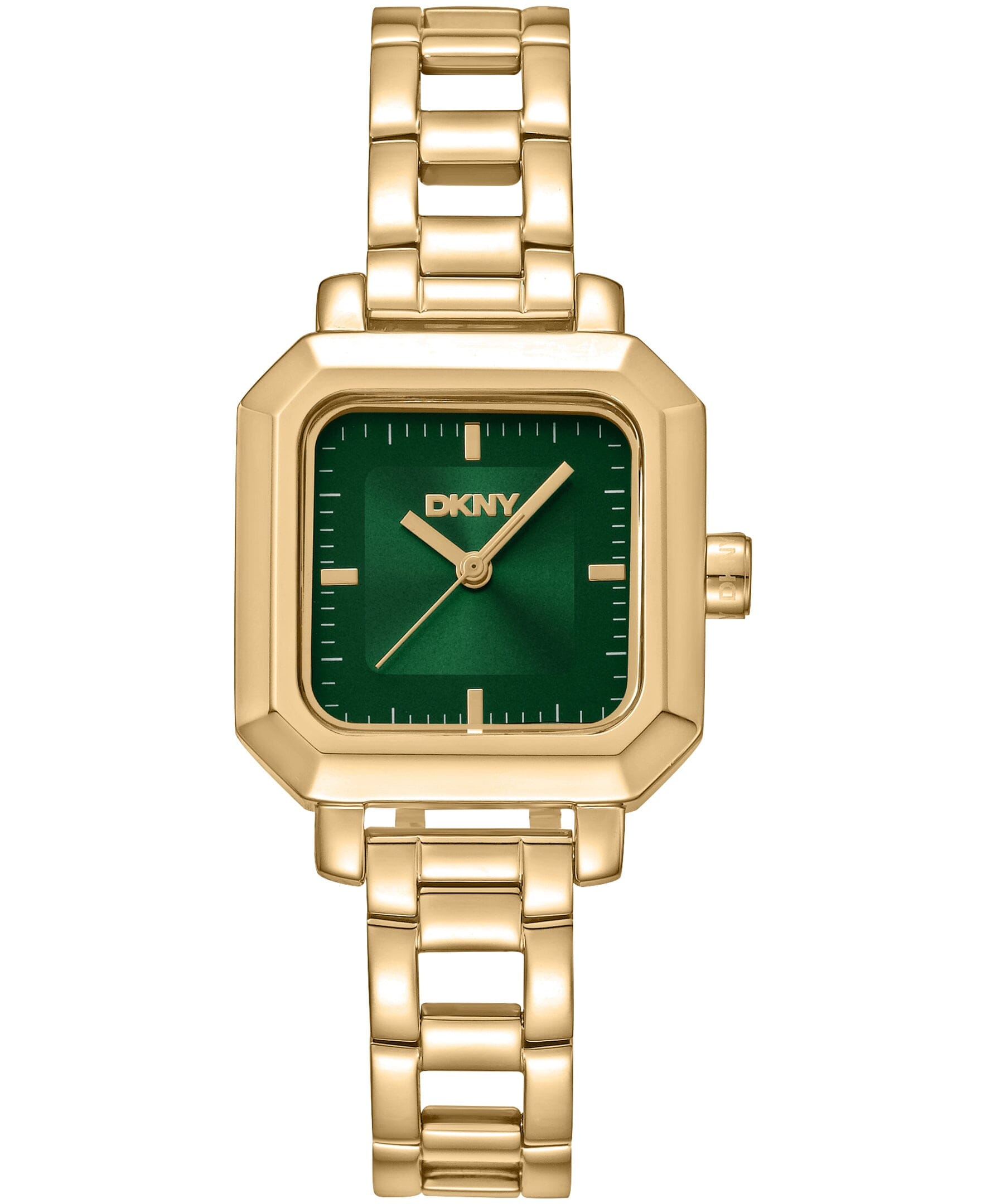 DK1L124M0045 DKNY Women's Open Link Gold-Tone Stainless Steel Bracelet Watch 27 x 27mm Watches DKNY 