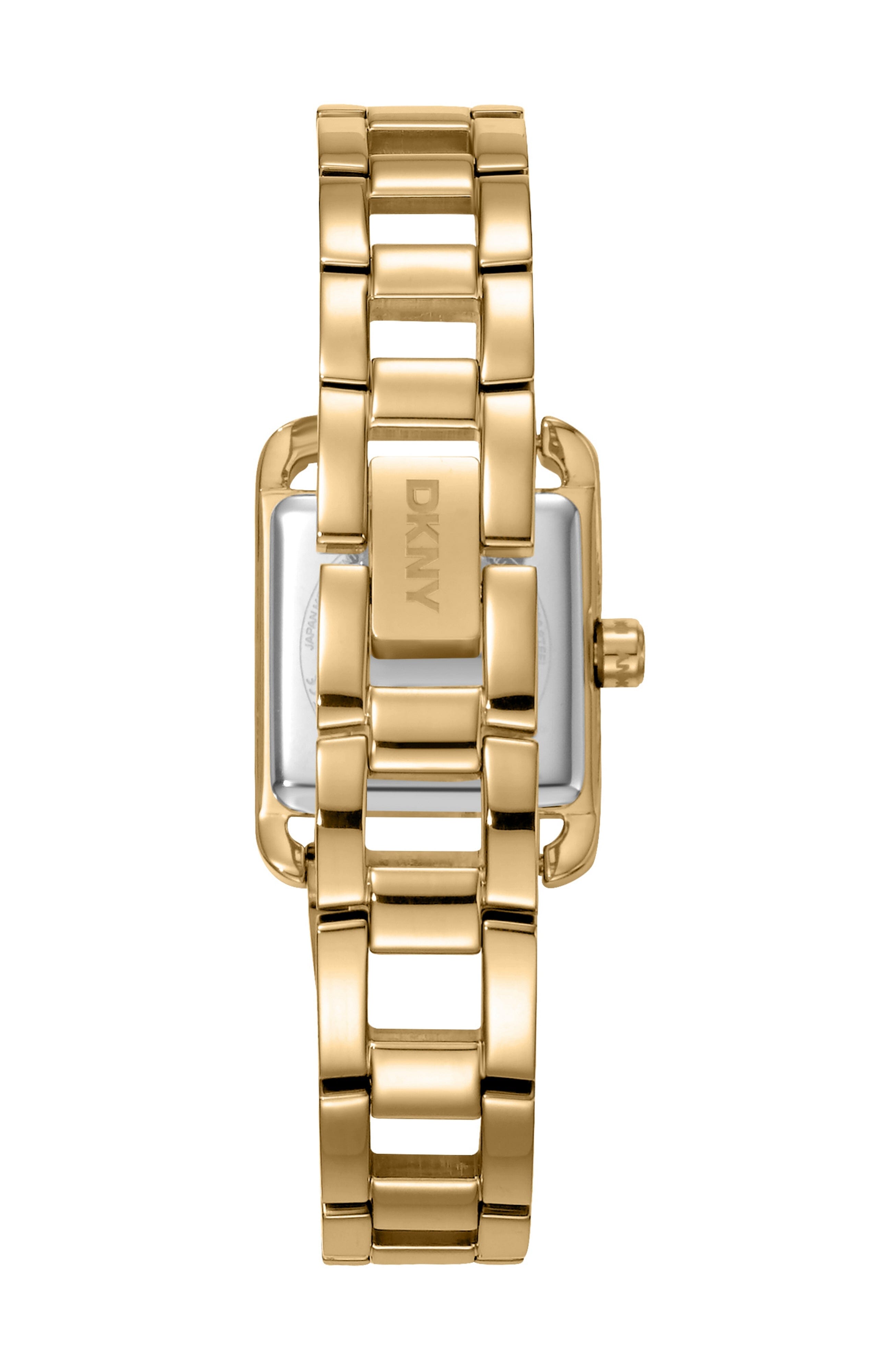 DK1L143M0035 Women's Mini Champagne Dial Gold-Tone Stainless Steel Bracelet Watch and Gift Set DKNY 