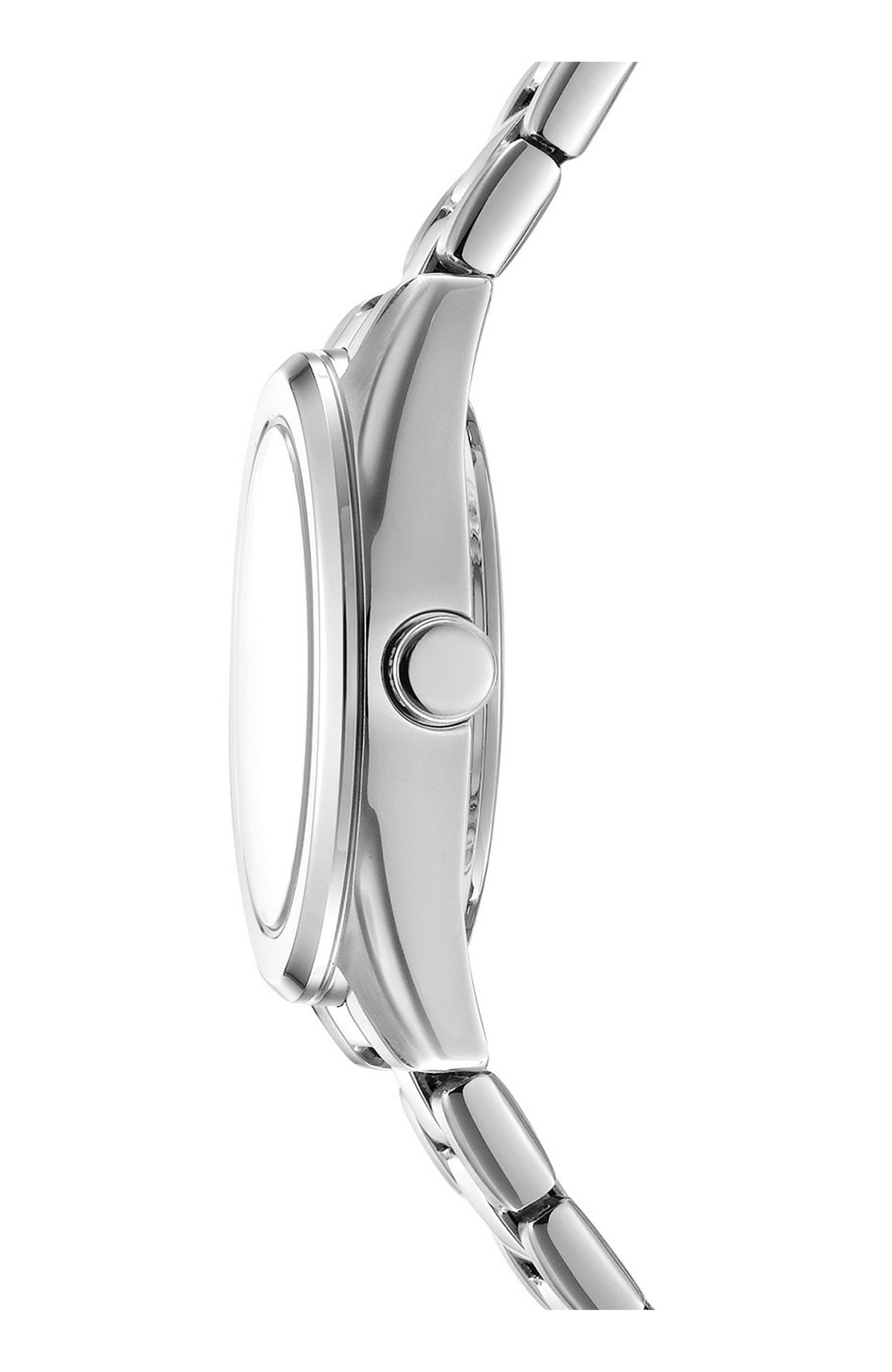 DK1L145M0045 Women's Logo Black Dial Stainless Steel Bracelet Watch Gift Set DKNY 
