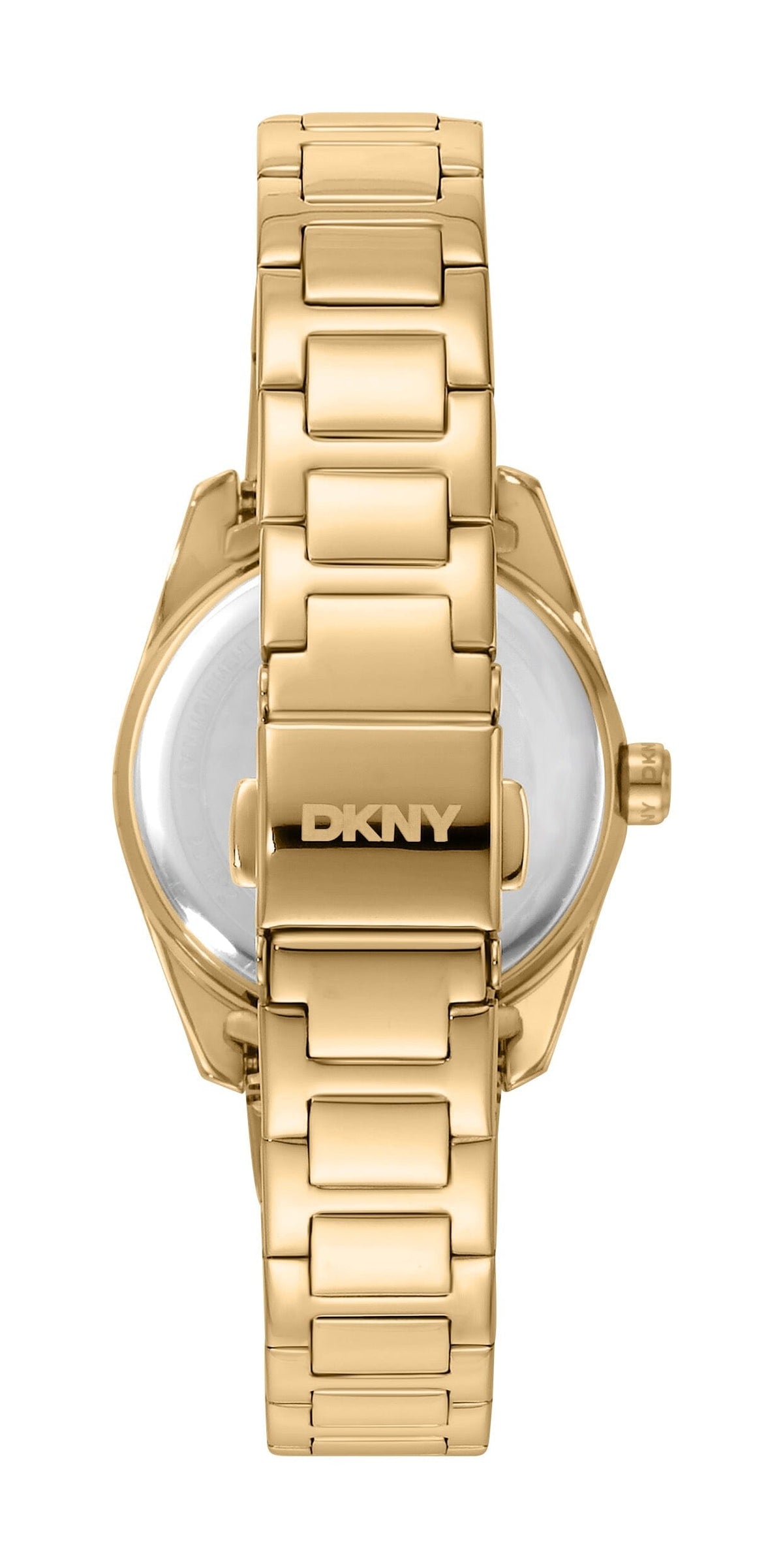 DK1L184M0065 DKNY Women's Evening Silver Dial Gold Stainless Steel Bracelet Watch DKNY 
