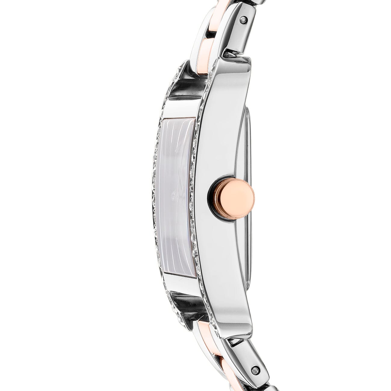 DK5L003M0055 DKNY Iconic Two Tone Silver & Rose Gold Women's Watch 27 x 34.5mm Watches DKNY 