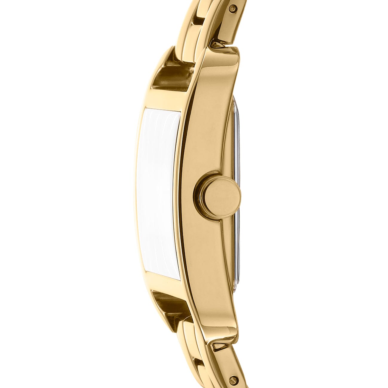 DK5L004M0055 DKNY Iconic Silver Dial Stainless Steel Gold Women's Watch 27 x 34.5mm Watches DKNY 