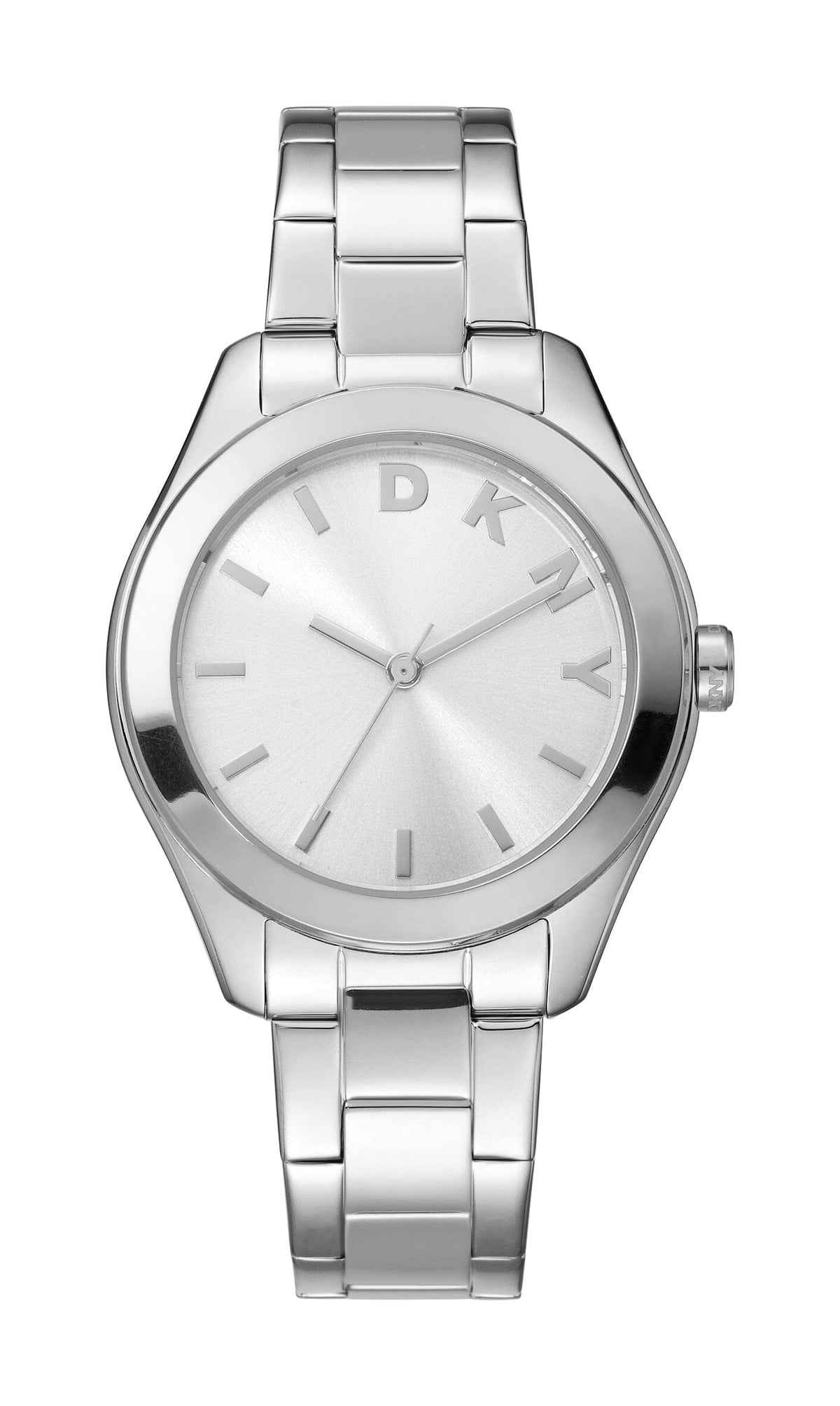 DK5L032M1015 DKNY Women's Silver Dial Stainless Steel Bracelet Watch DKNY 