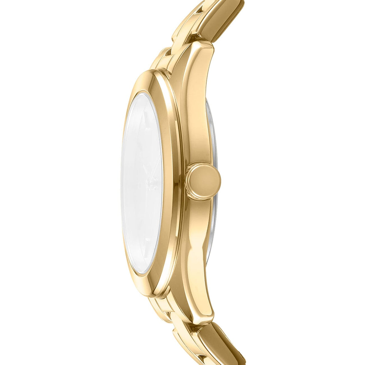 DK5L032M1035 DKNY Women's Champagne Dial Gold Stainless Steel Bracelet Watch DKNY 